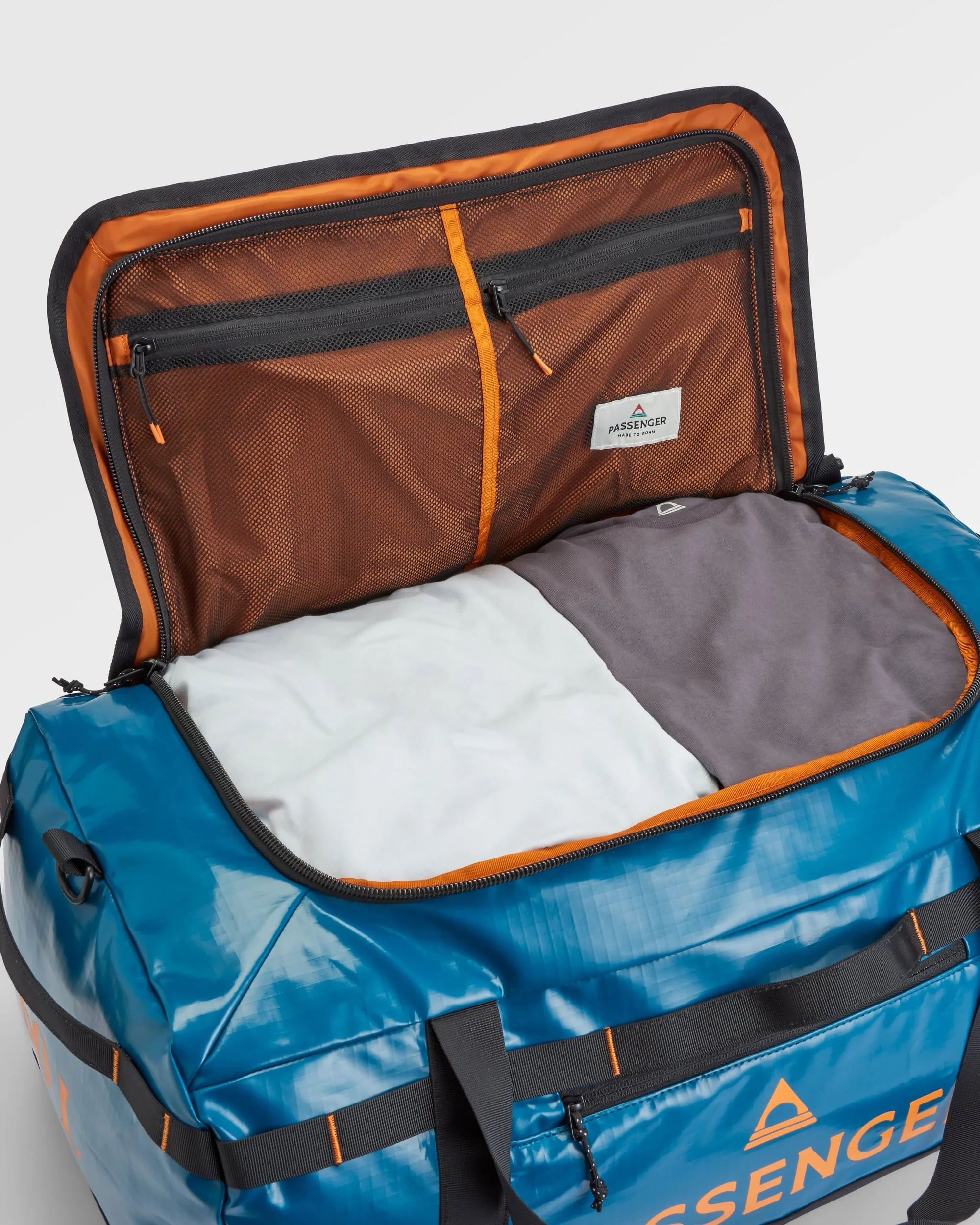 Roamer 60L Duffel Bag - Tidal Blue - Image 9