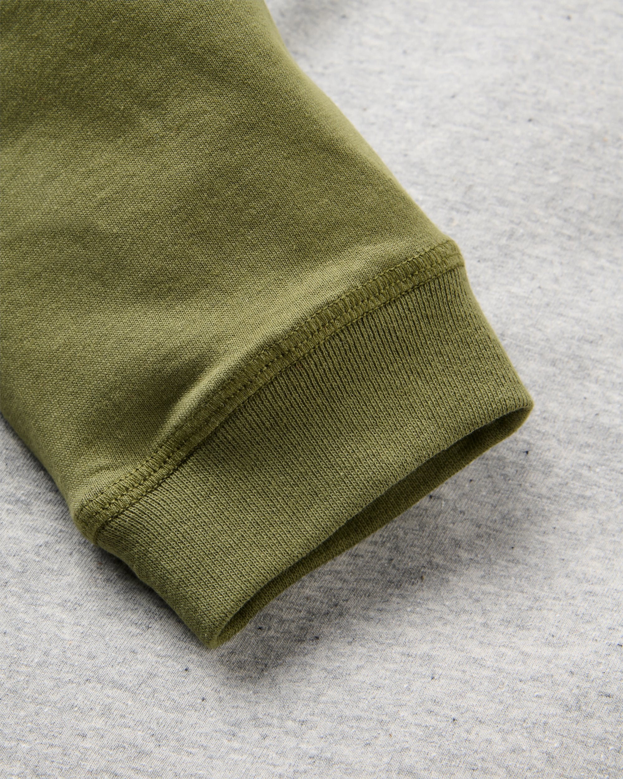 Roamer Raglan LS T-Shirt - Khaki/Grey Marl - Image 5