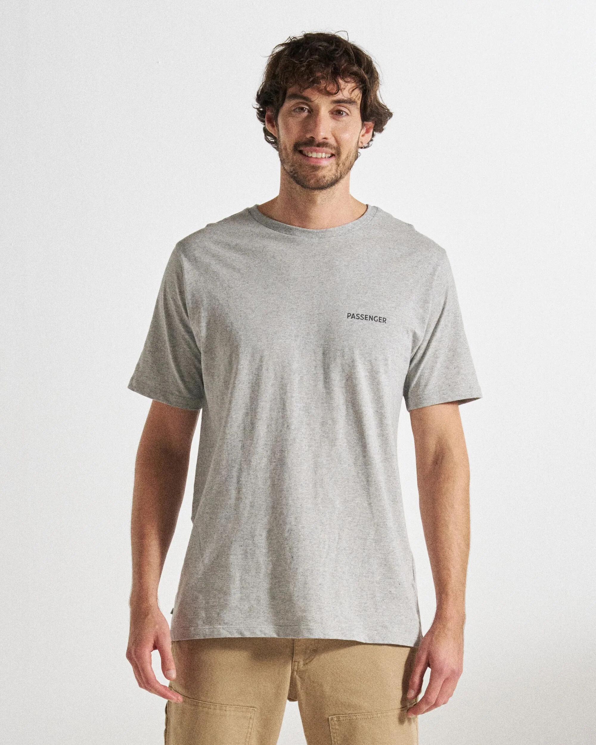 Roamer Men's T-Shirt - Grey Marl - Image 3