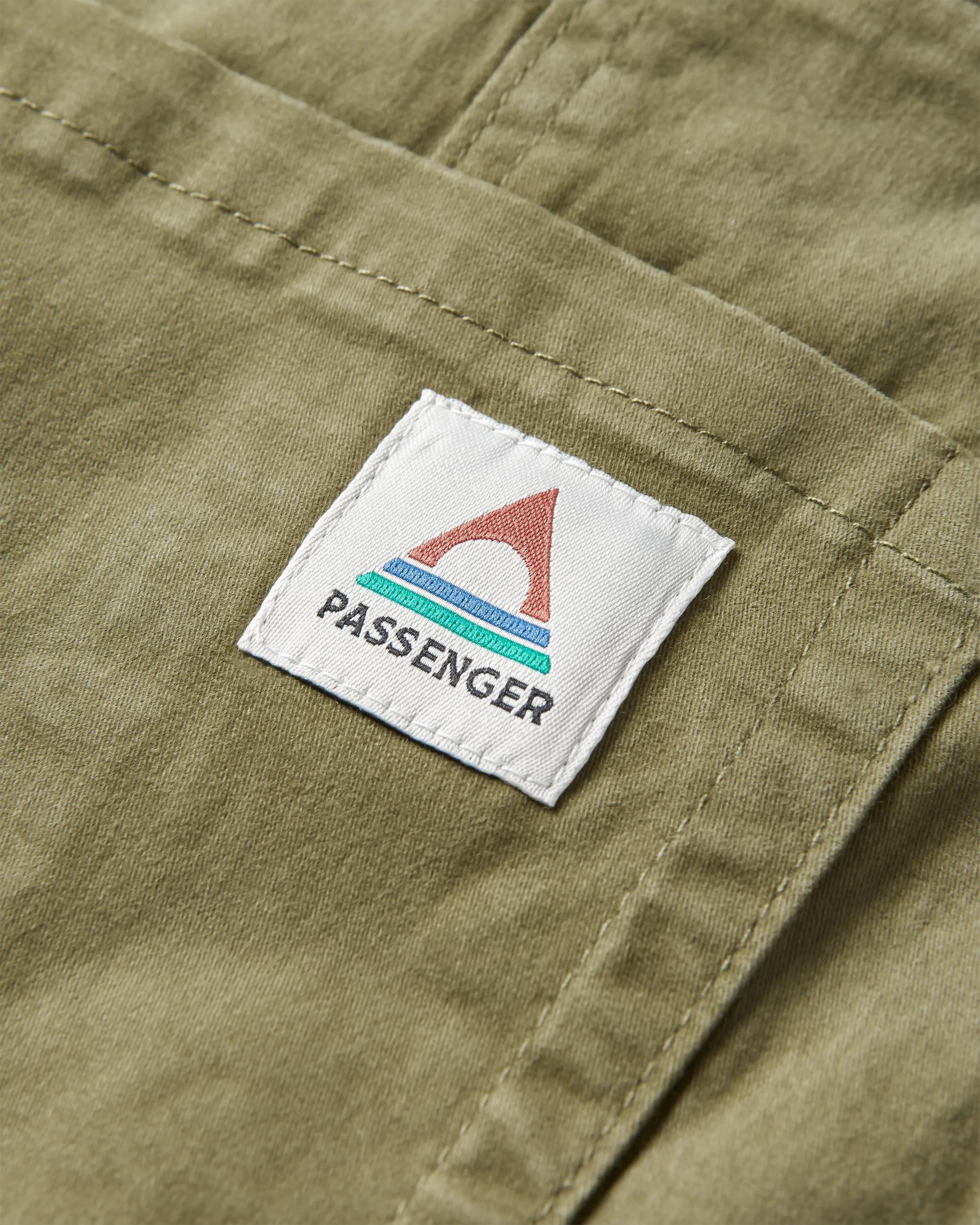 Roamist Organic Cotton Dungarees - Khaki - Image 9
