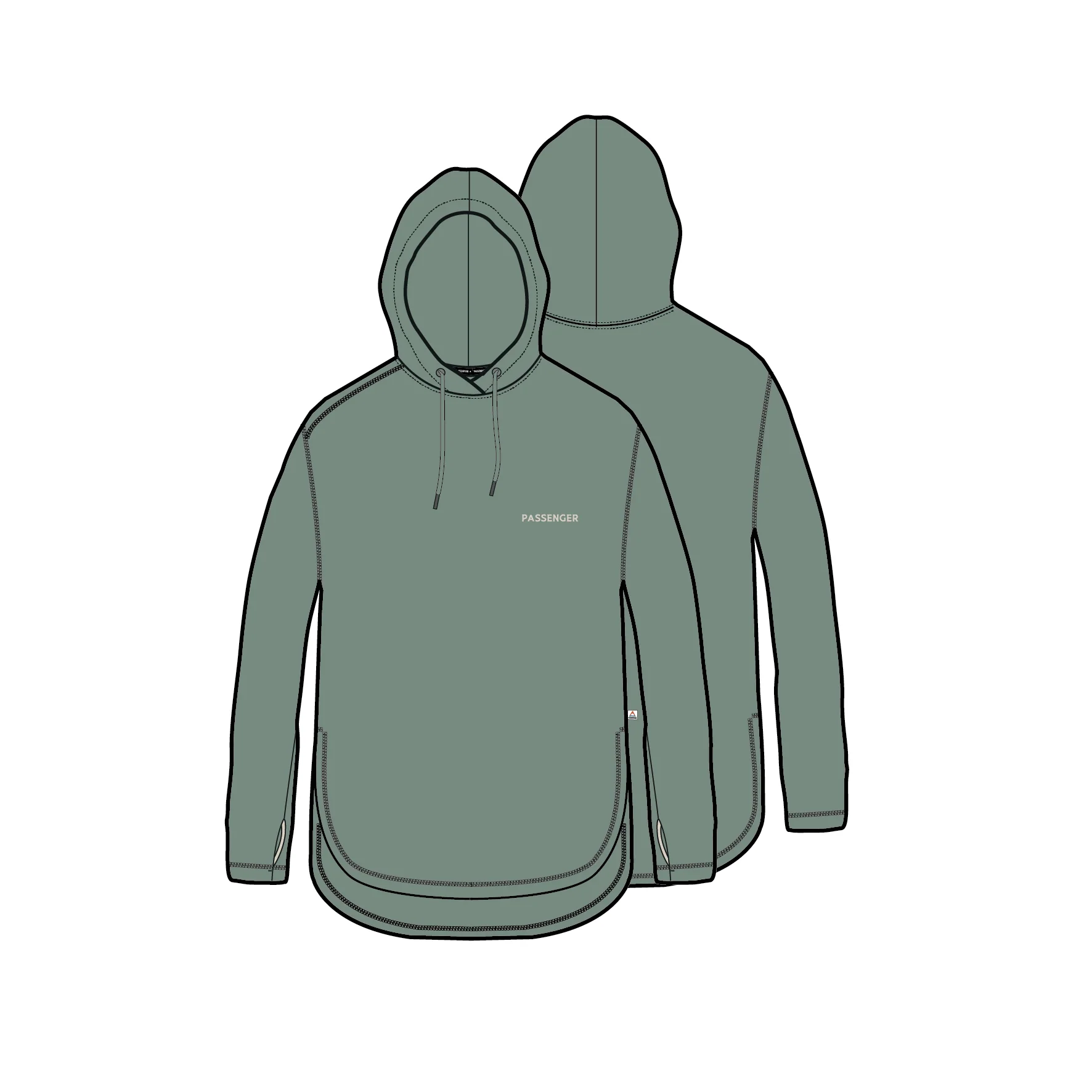 Roamscreen UPF50 Drirelease® Women's Hoodie - Pistachio - Image 10