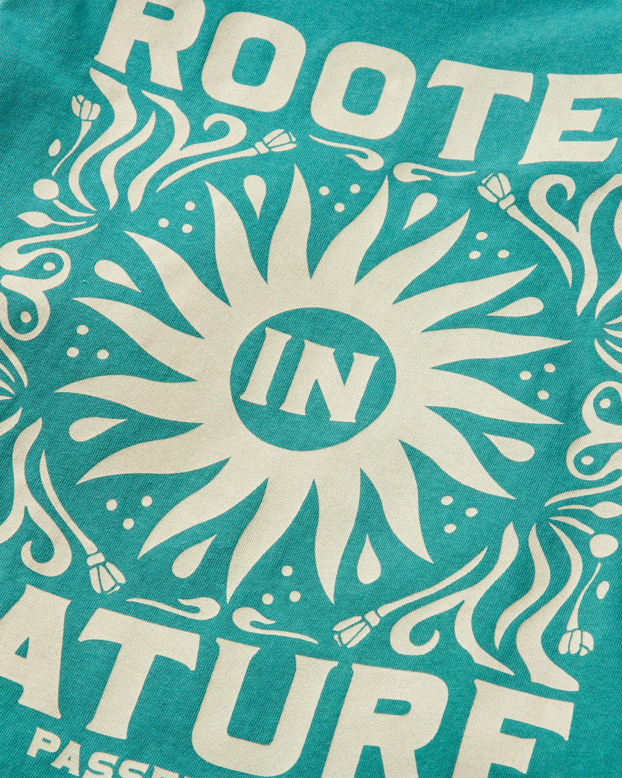 Rooted In Nature LS T-Shirt - Blue Sea - Image 6