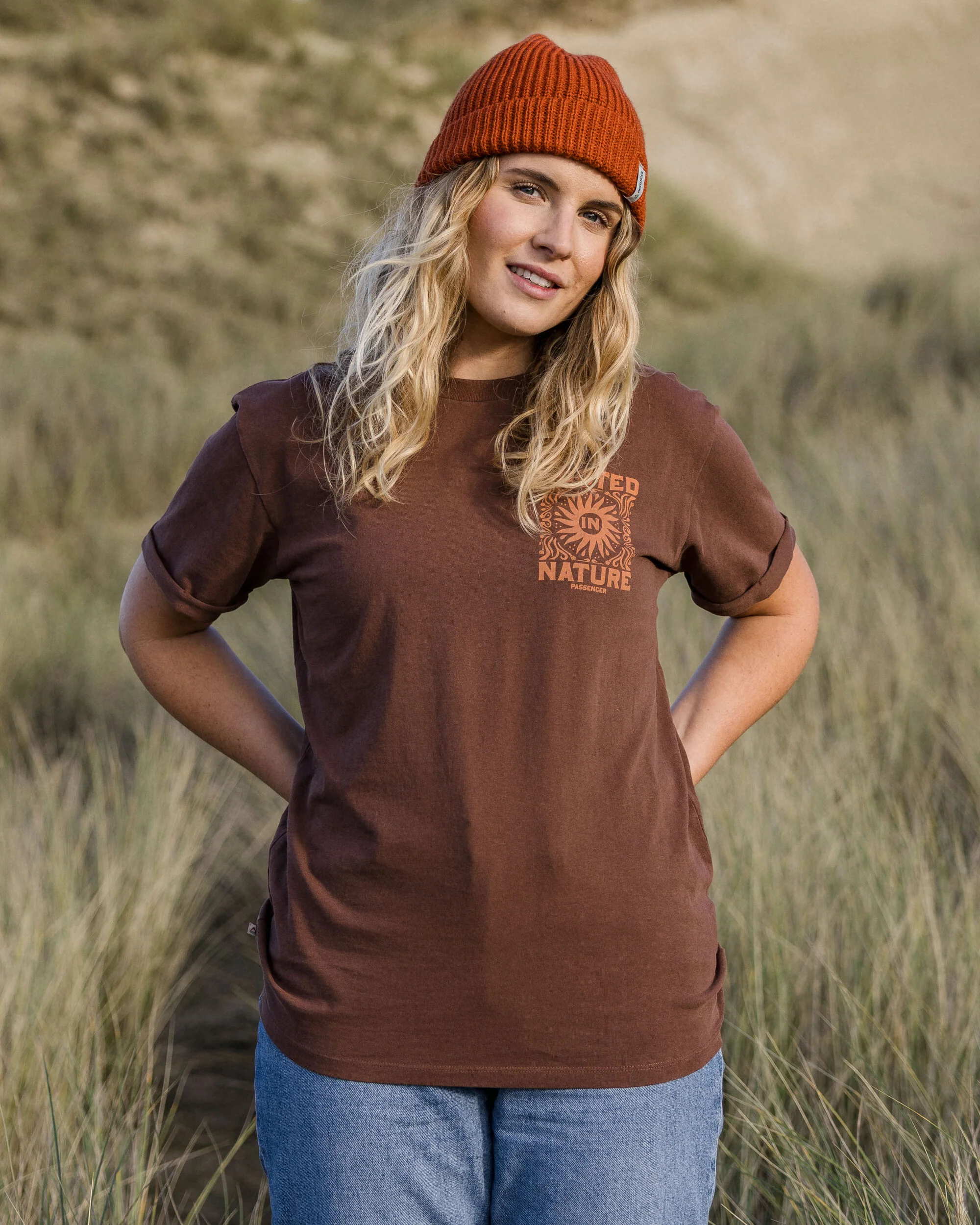 Rooted In Nature T-Shirt - Chestnut - Image 3