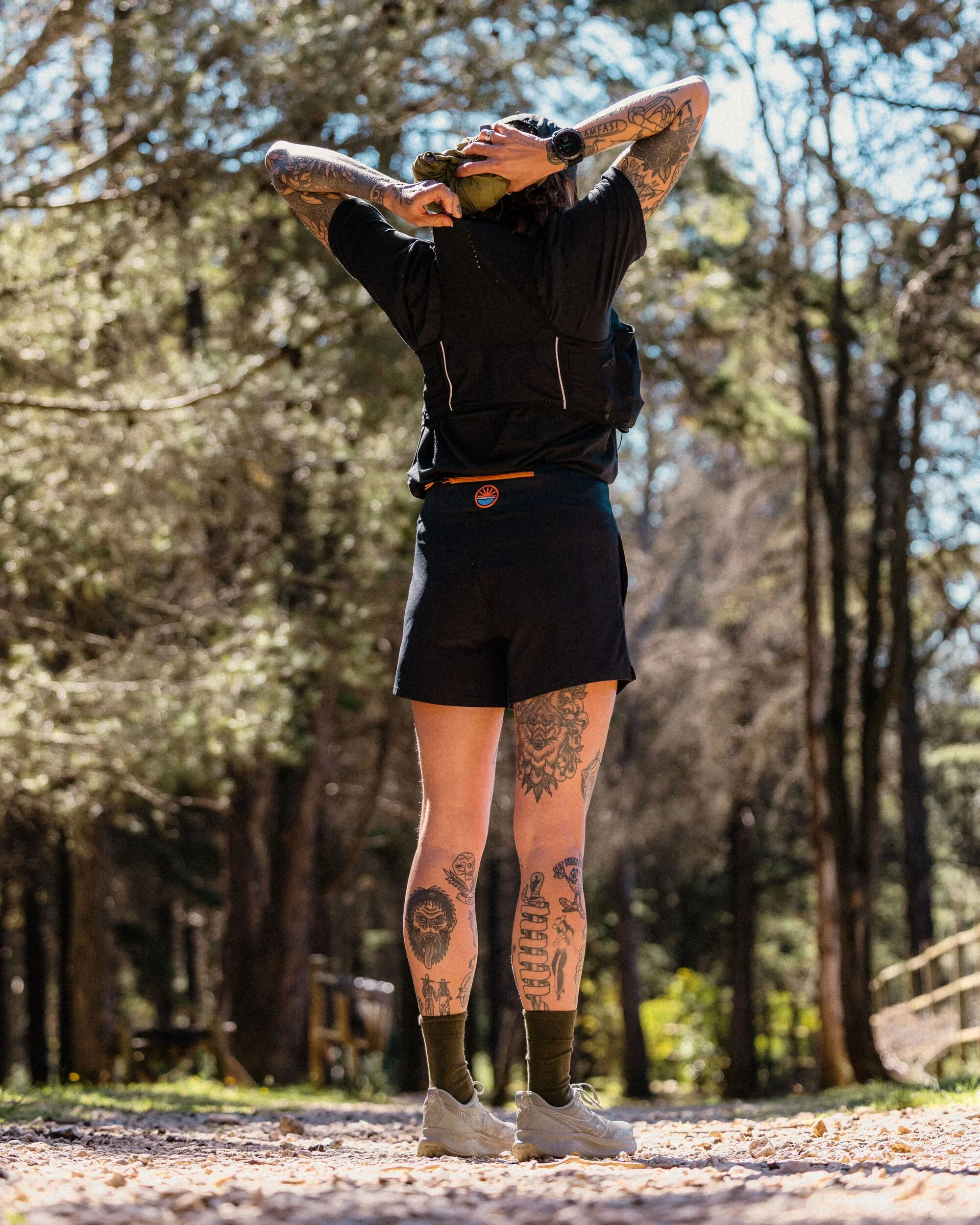 Roundtrip Trail Short 5" - Black - Image 5