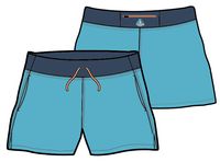 Roundtrip Trail Short 5" - Blue Pool - Image 8
