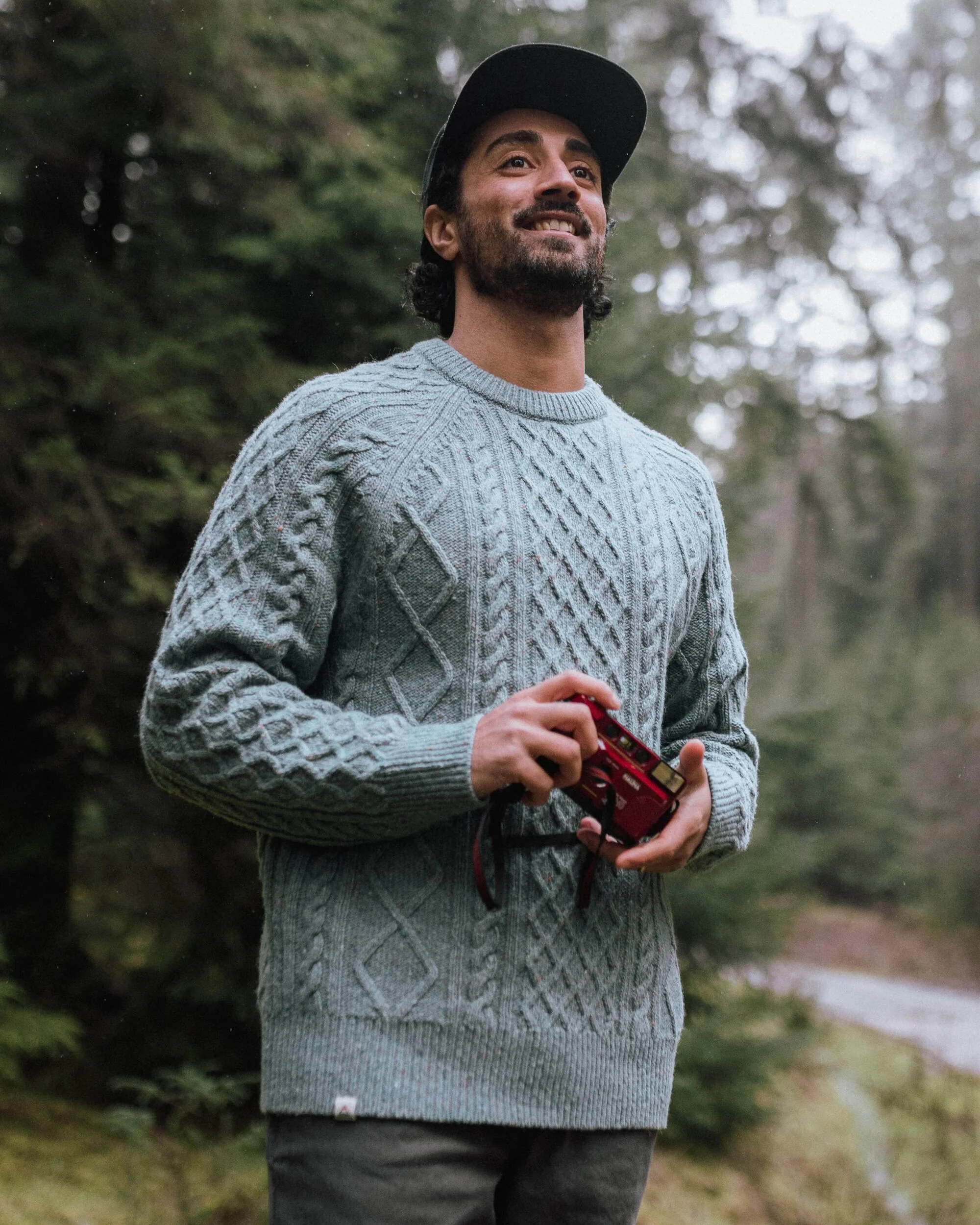 Sandbar Merino Blend Knitted Jumper - Arctic - Image 3