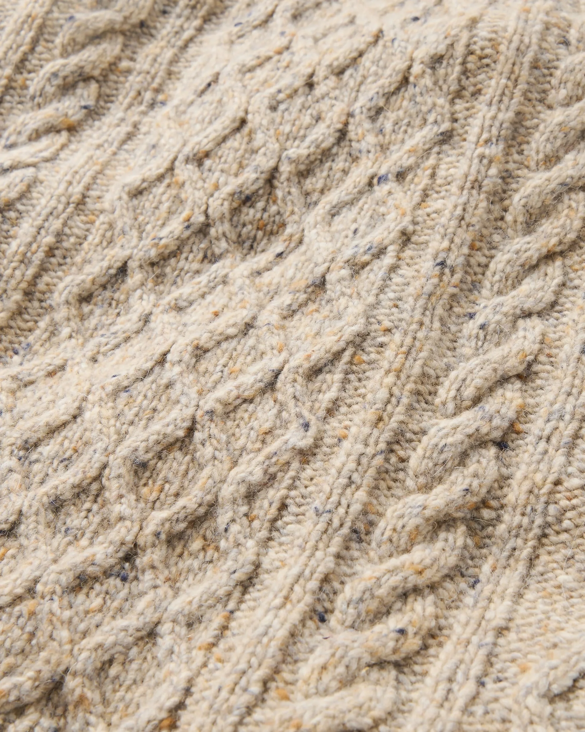 Sandbar Merino Wool Blend Jumper - Oatmeal - Image 7