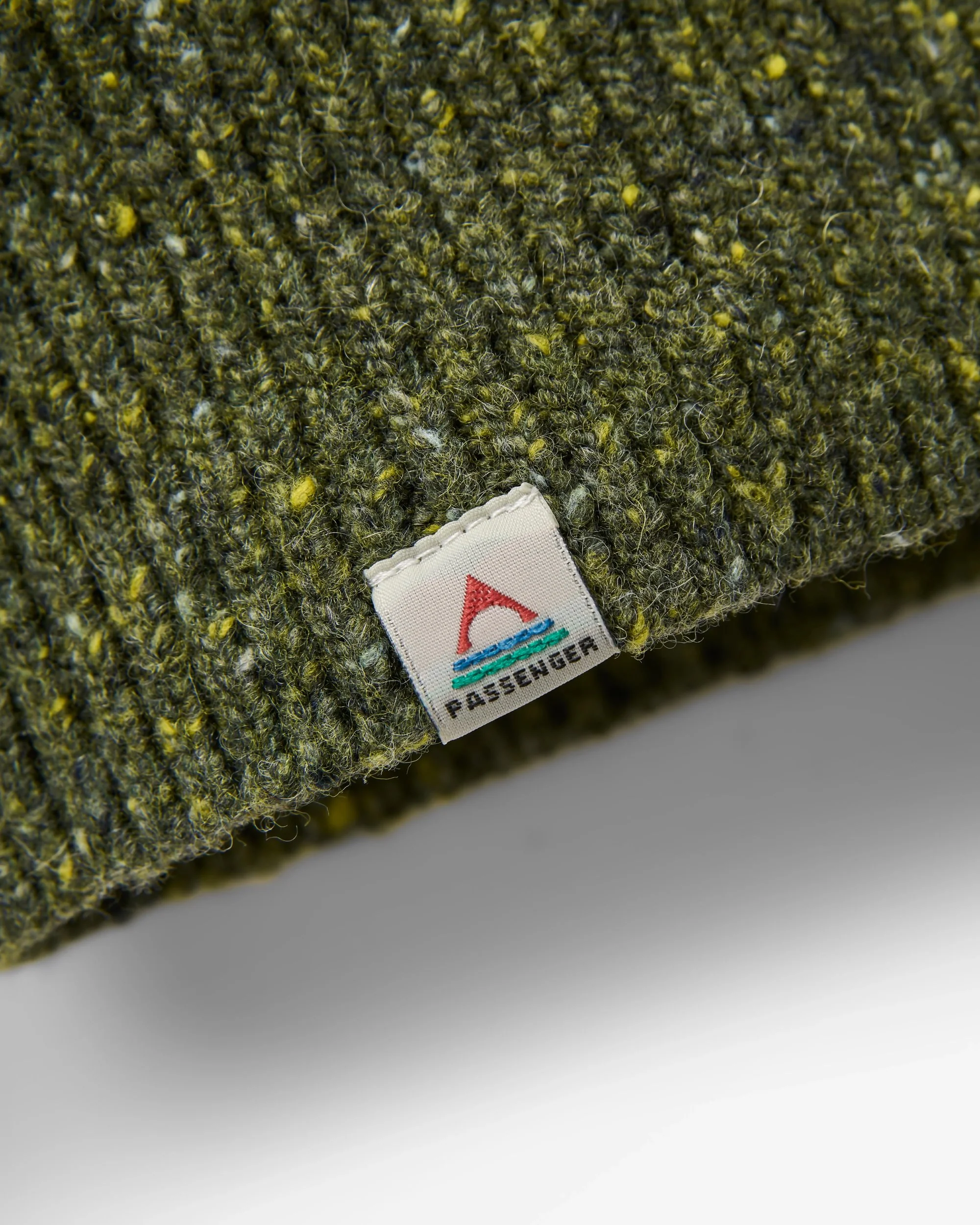 Sandbar Merino Blend Knitted Jumper - Khaki - Image 7