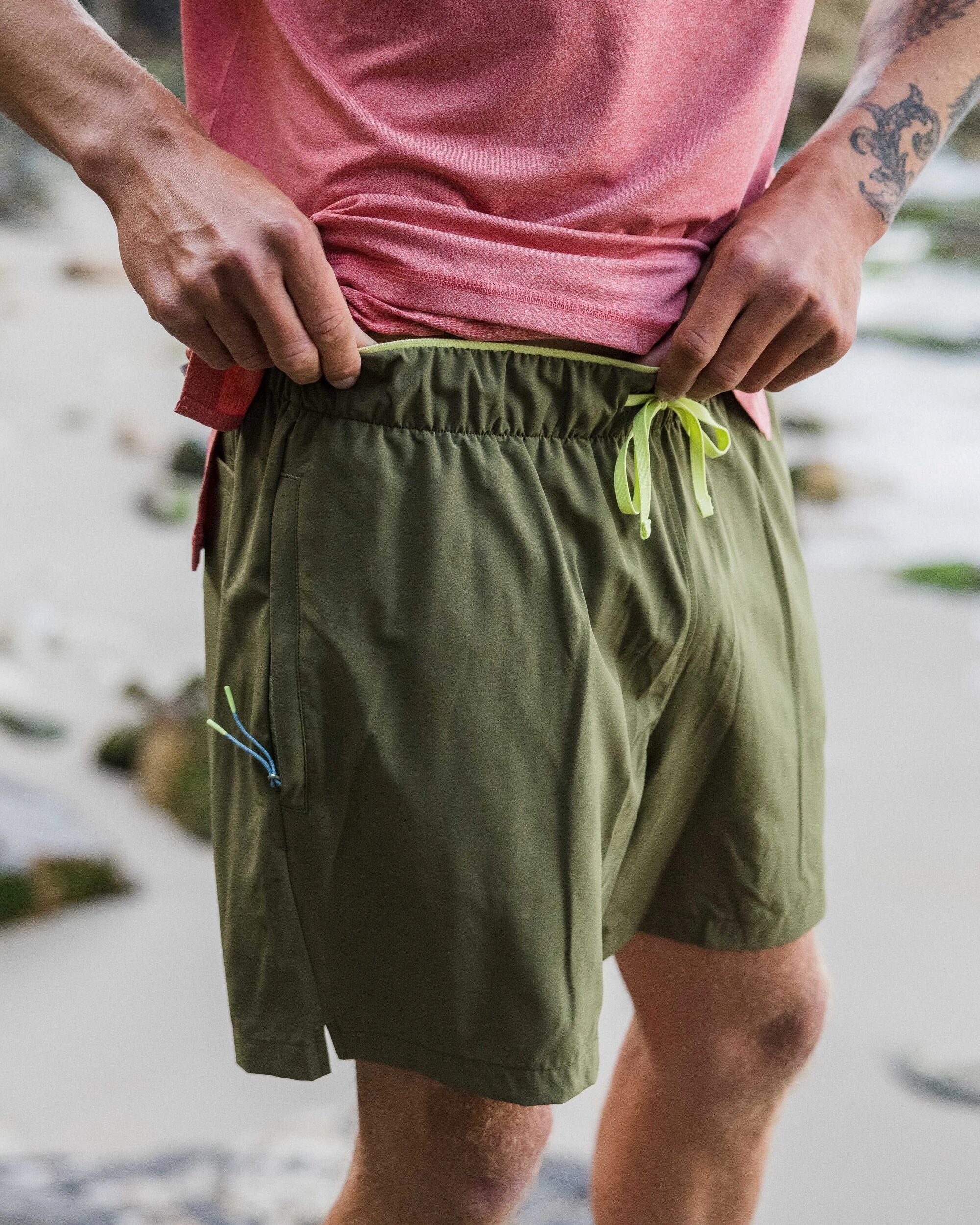 Sandune Trail Short - Khaki - Image 3