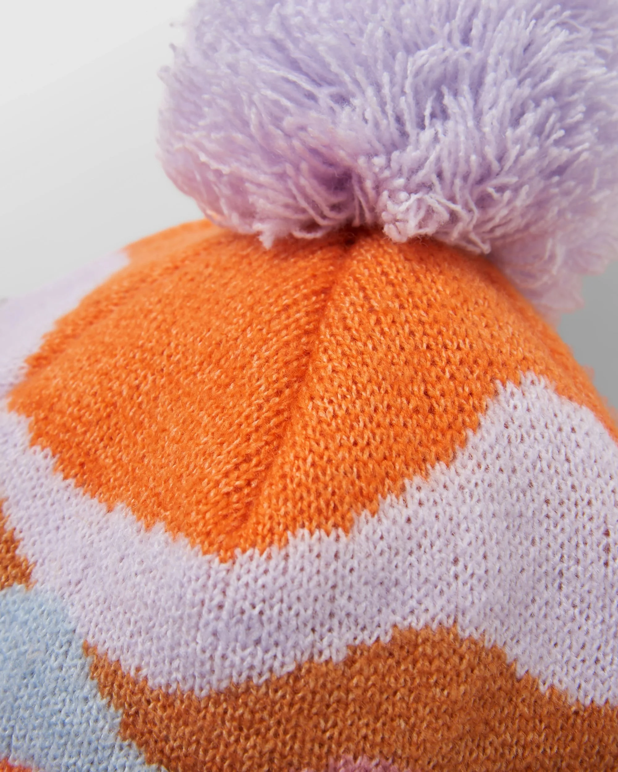Scenic Bobble Beanie - Scenic Sunrise Orange - Image 4