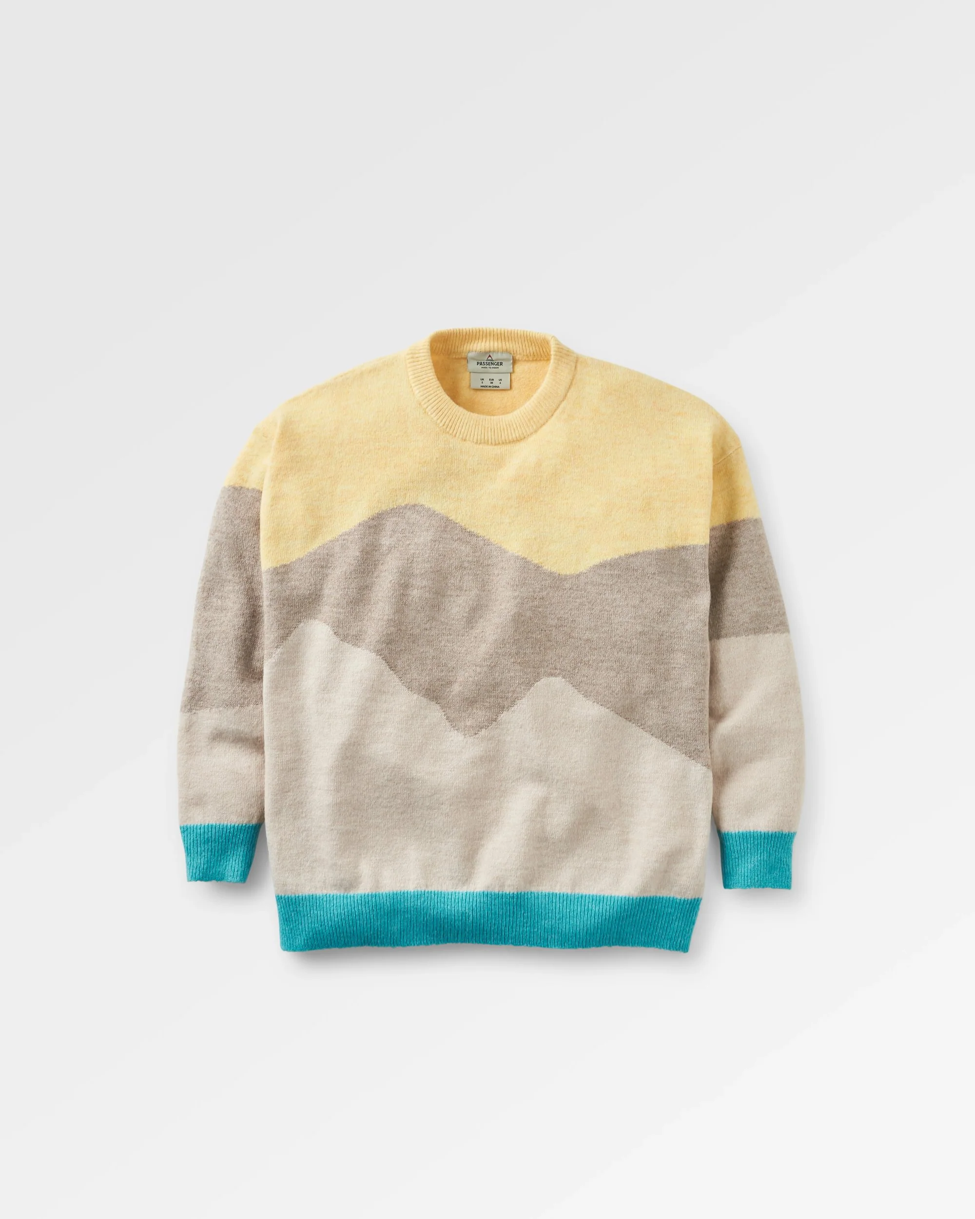 Scenic 'Light' Knitted Jumper - Scenic Yellow - Image 2