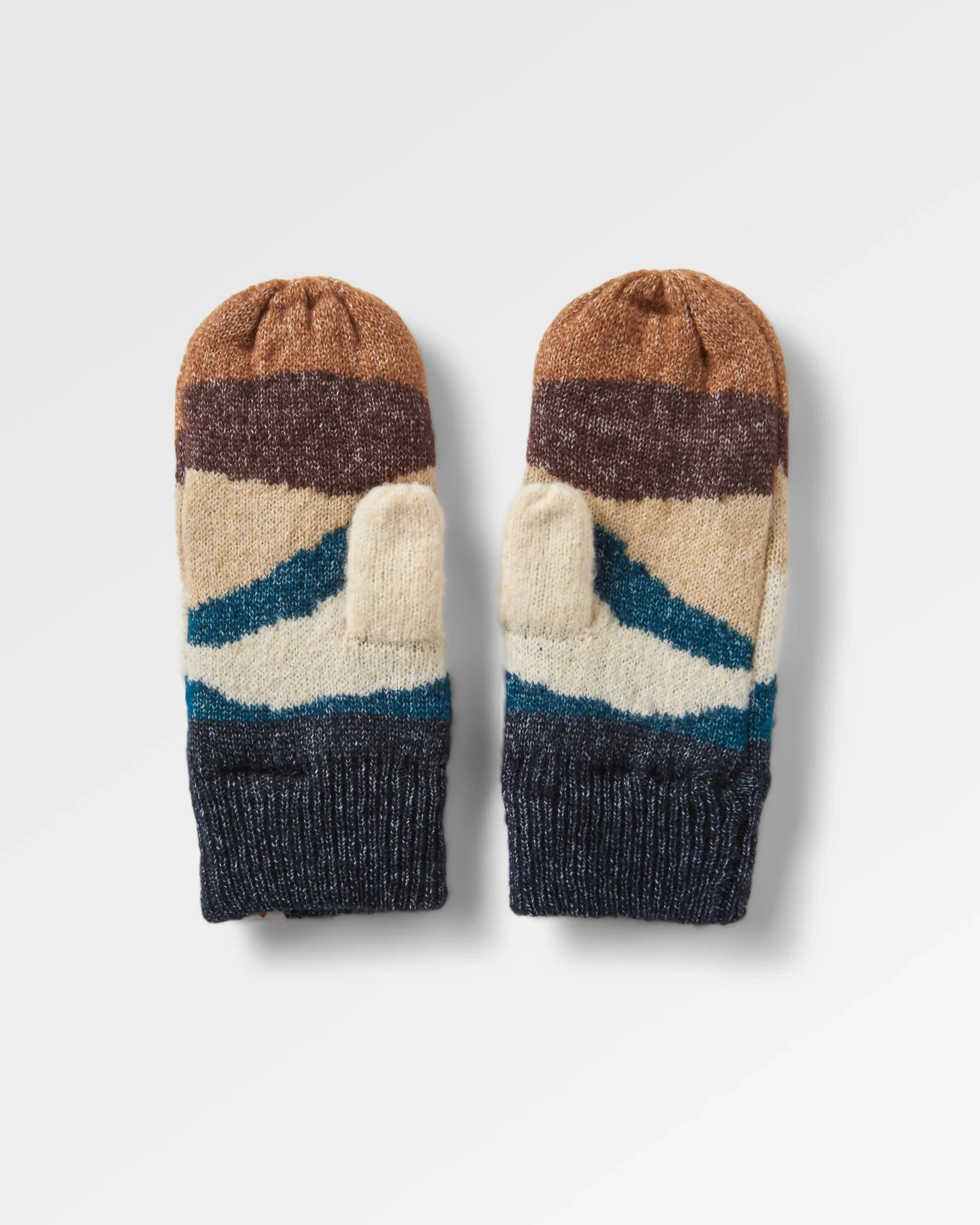 Scenic Fleece Lined Mittens - Scenic Toffee - Image 3