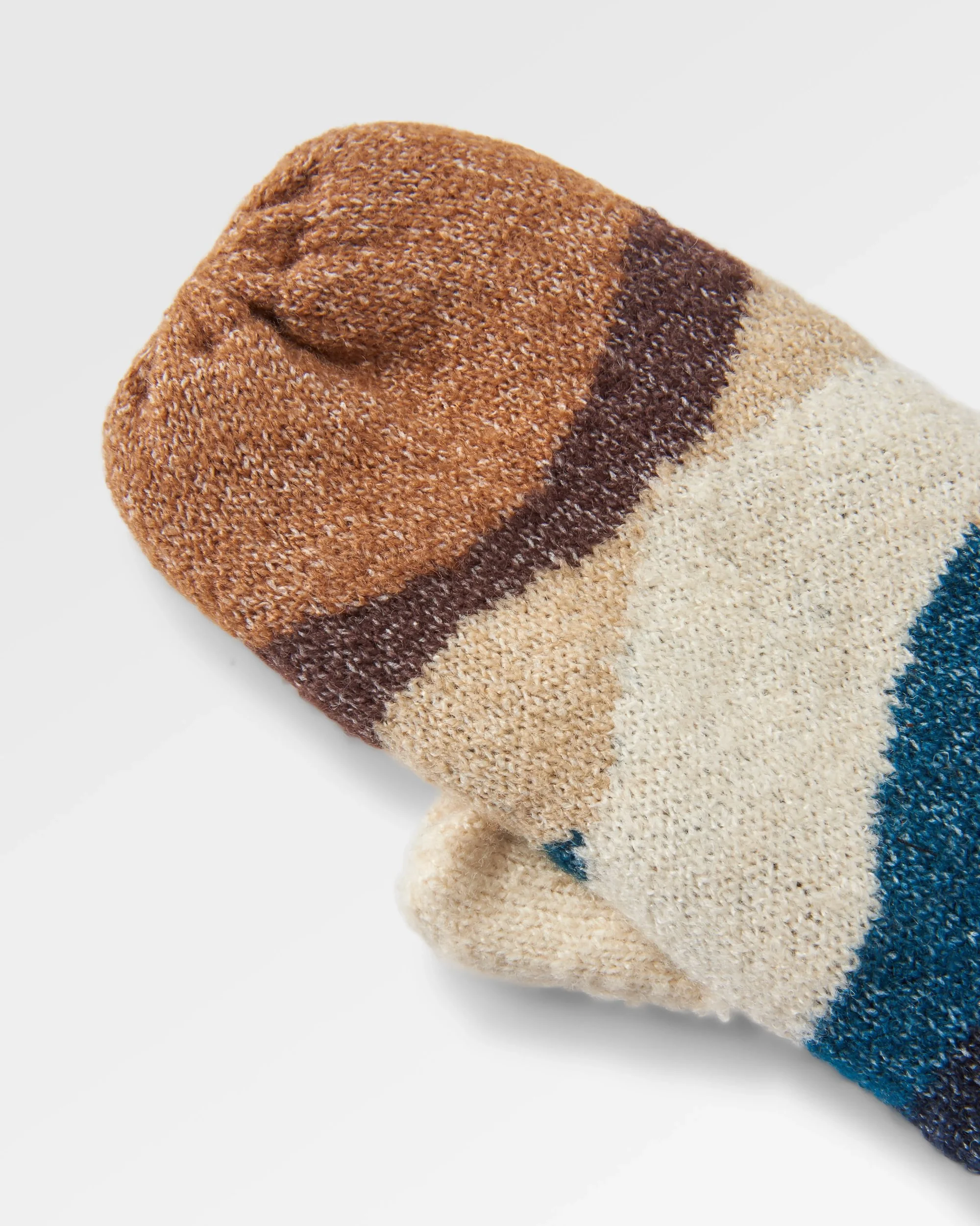 Scenic Fleece Lined Mittens - Scenic Toffee - Image 4