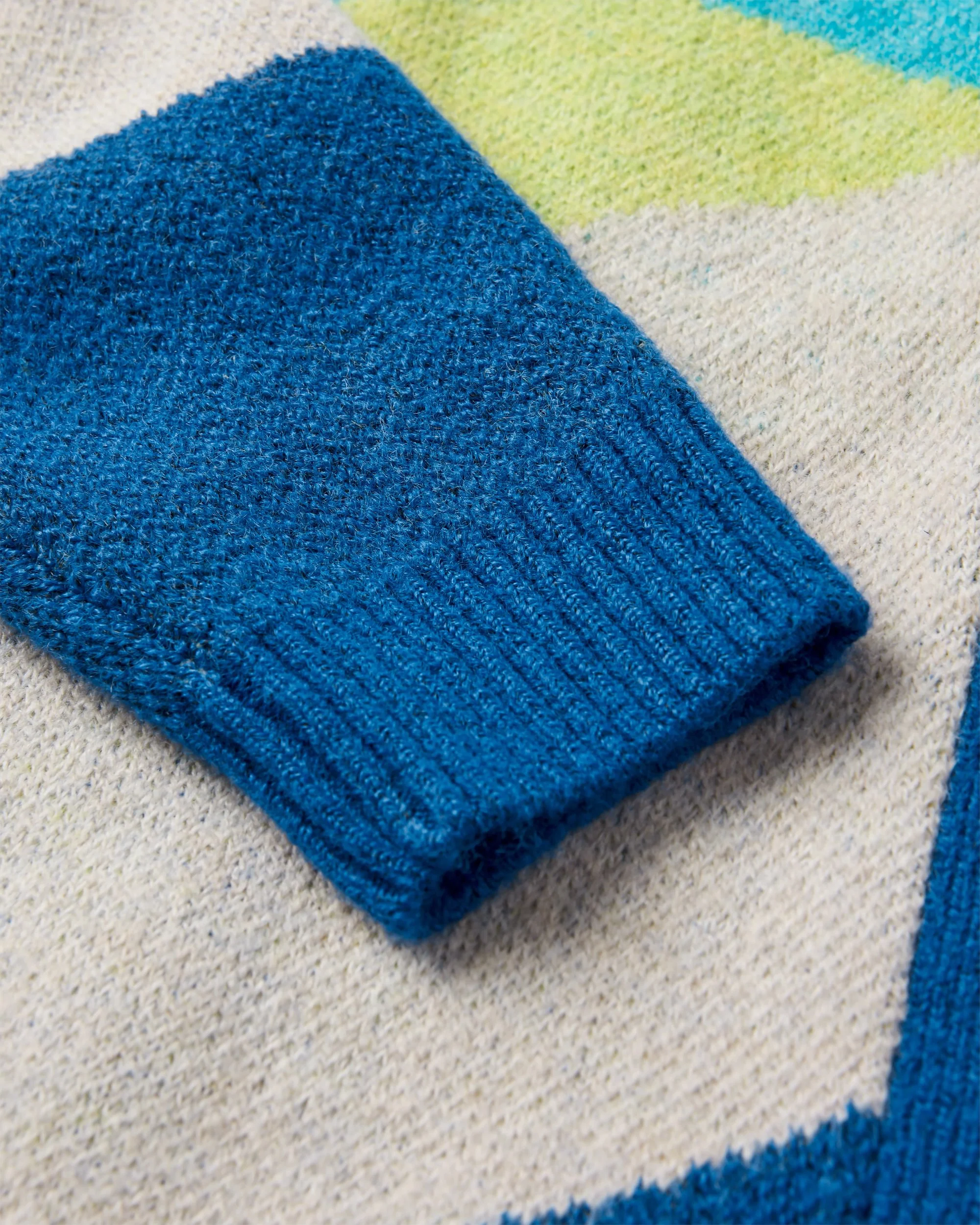 Scenic Knitted Cardigan - Scenic Azure Blue - Image 7
