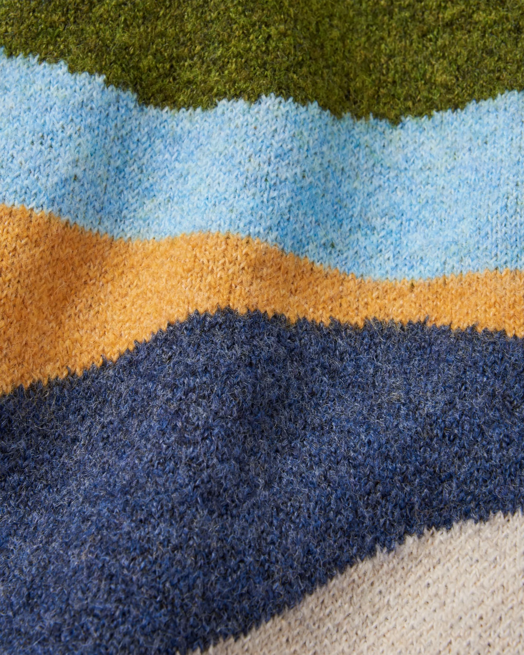 Scenic Knitted Cardigan - Scenic Deep Plum - Image 8