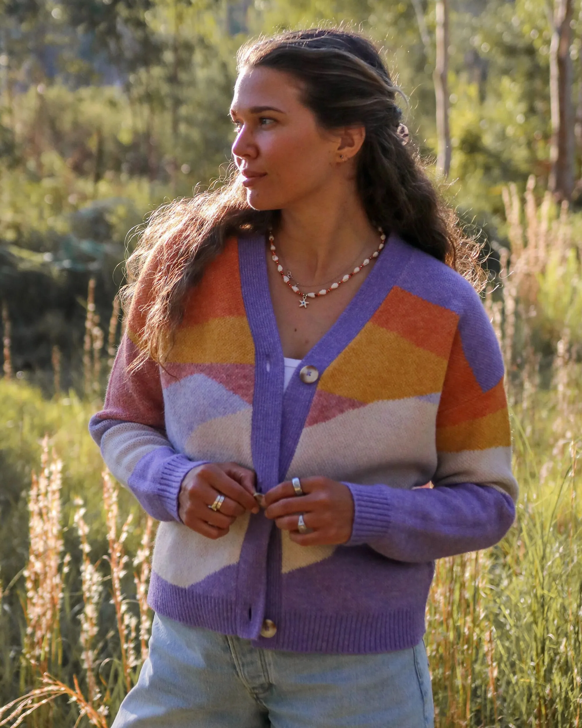 Scenic Knitted Cardigan - Scenic Dusty Olive - Image 7