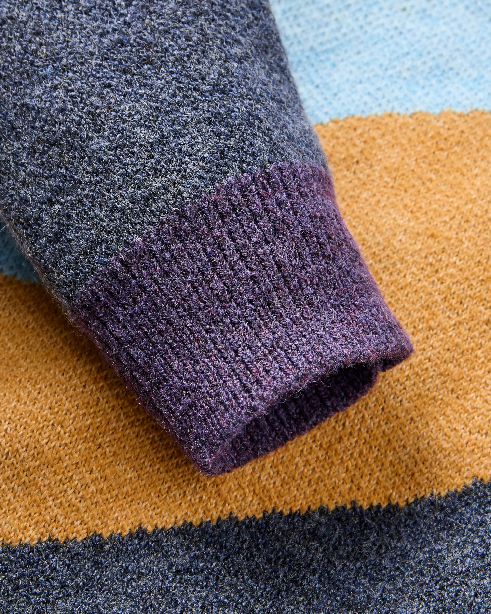Scenic Knitted Jumper - Scenic Deep Plum - Image 4