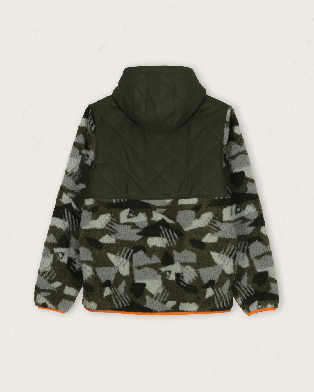 Sefton Deep-Pile Sherpa Full Zip Fleece - Fir Tree - Image 8