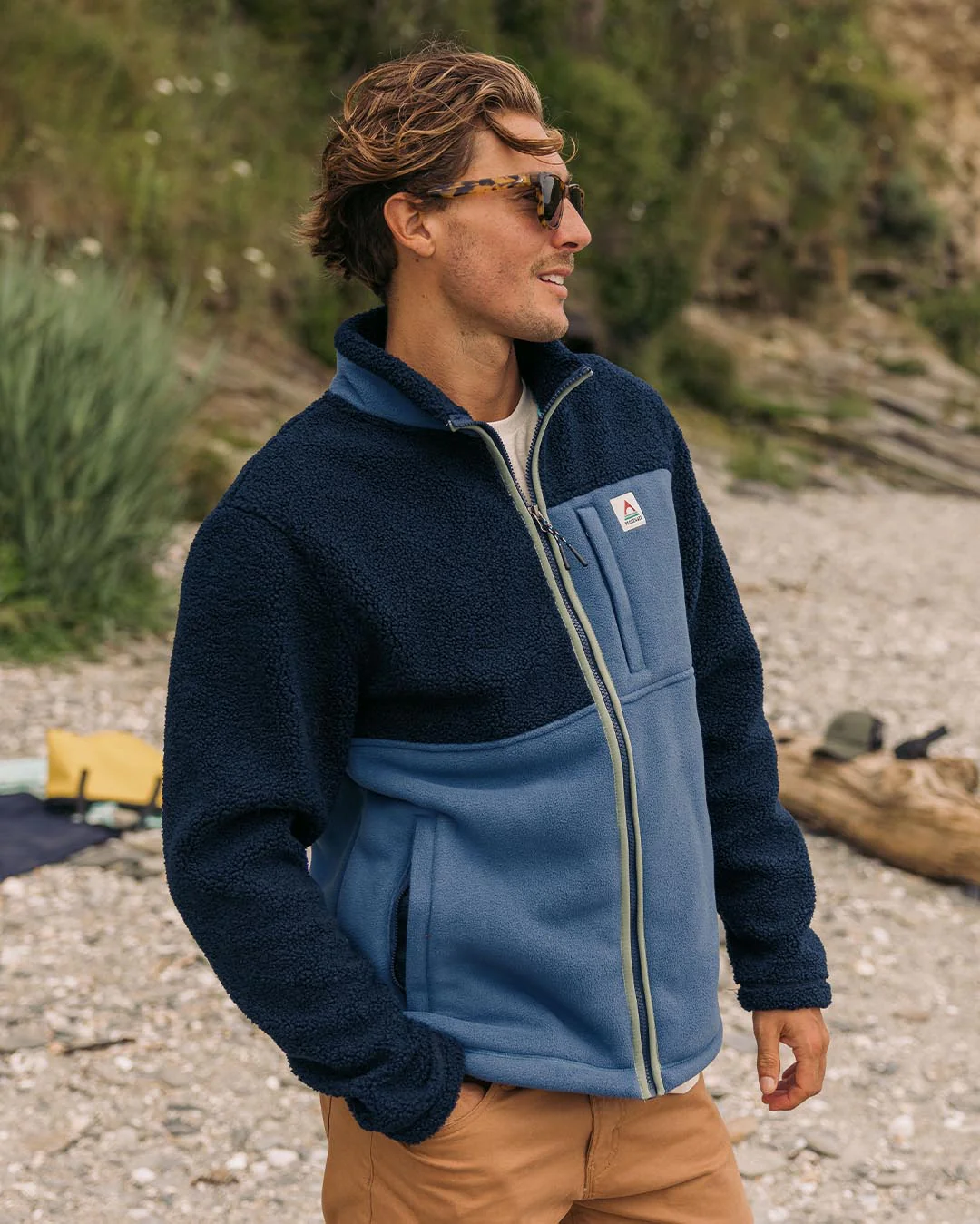 Sendero Full Zip Fleece - Deep Navy - Image 4