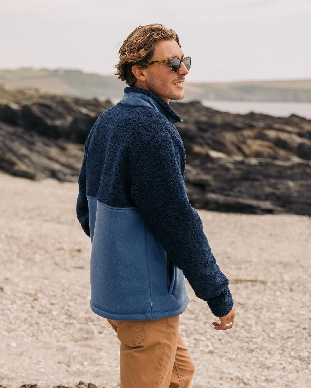 Sendero Full Zip Fleece - Deep Navy - Image 5