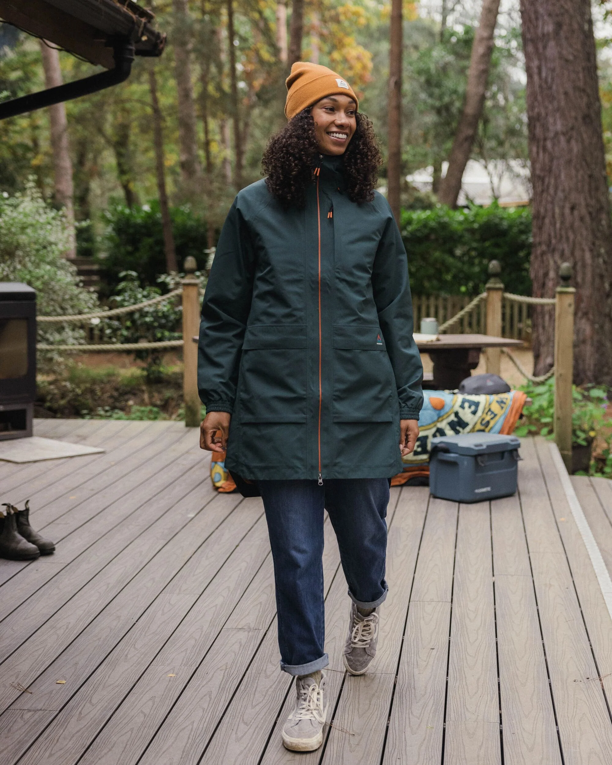 Serein Waterproof Jacket - Dark Fern - Image 4