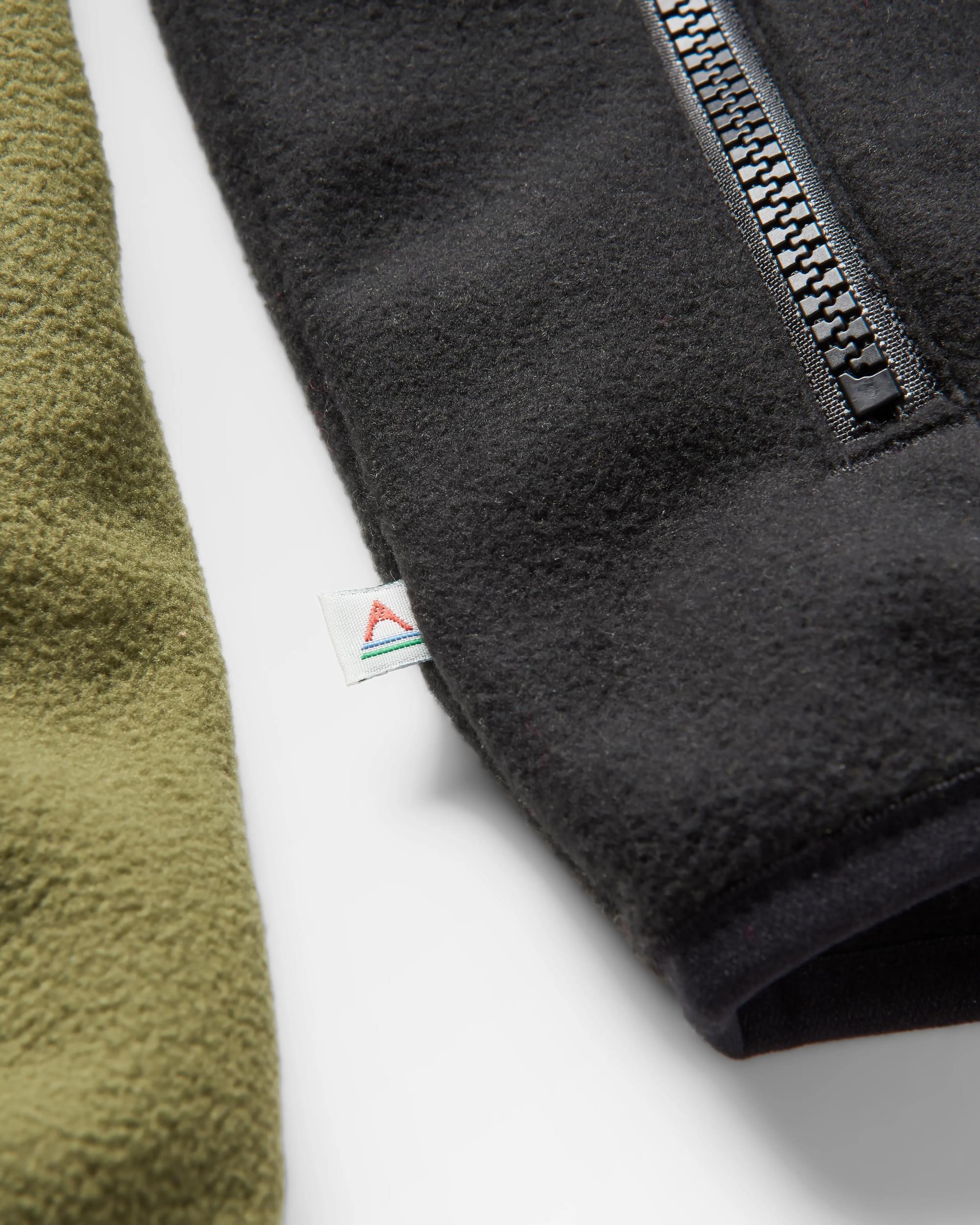 Set Off Polar 1/4 Zip Fleece - Khaki - Image 8
