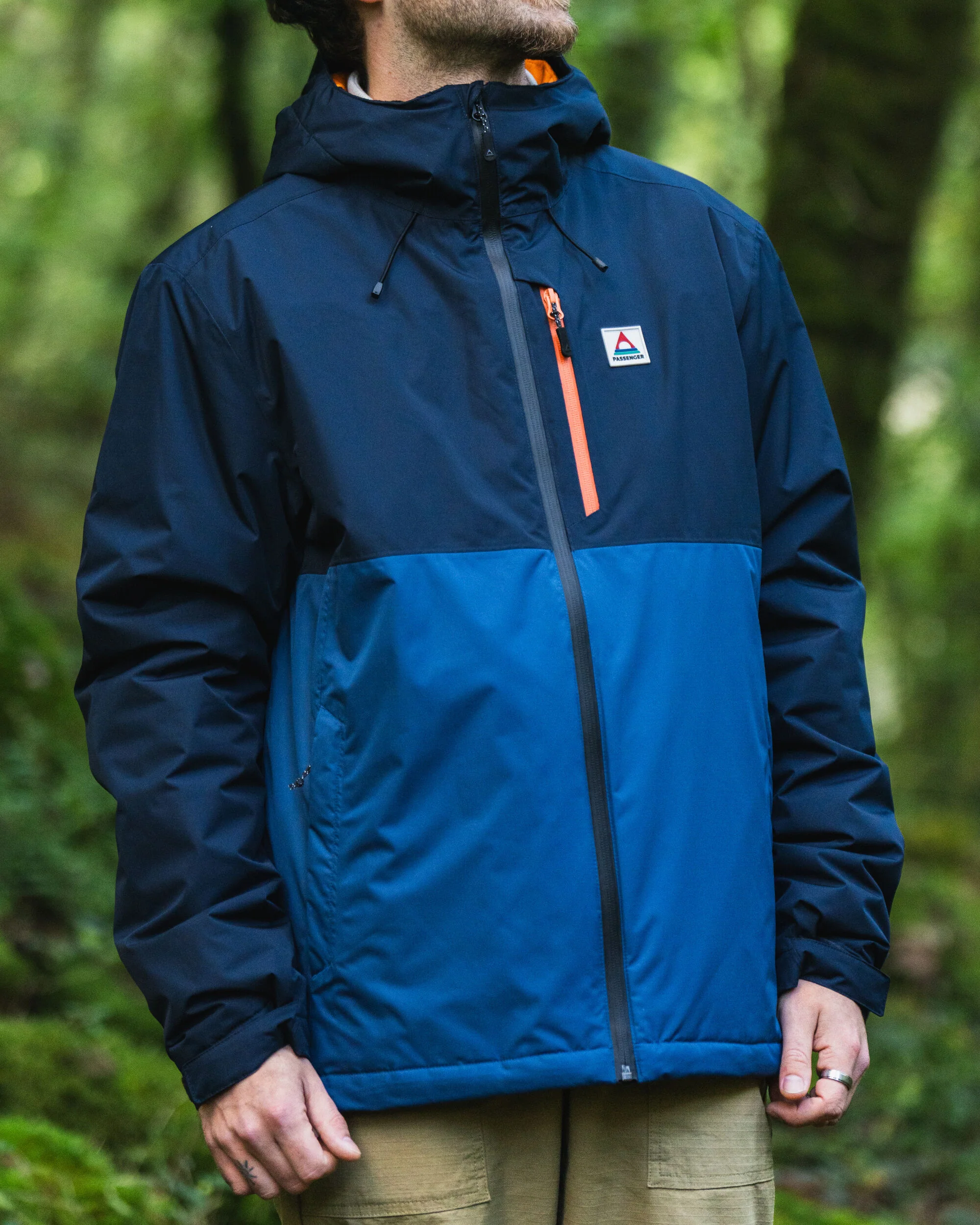 Shadow Thermore® Insulated Water Resistant Jacket - Dark Denim/ Deep Navy - Image 3