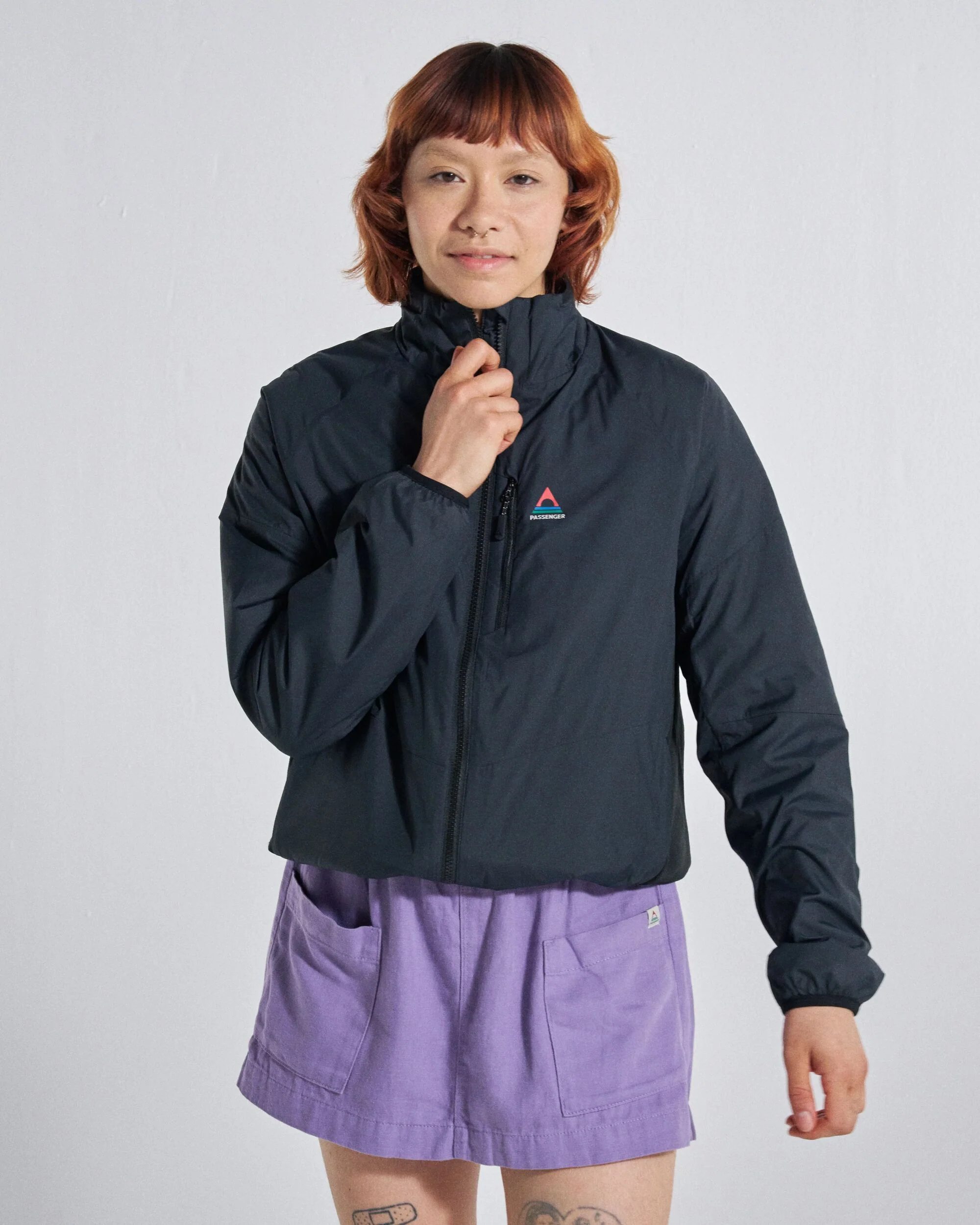 Shasta Lightweight Thermore® Hoodless Jacket - Black - Image 8