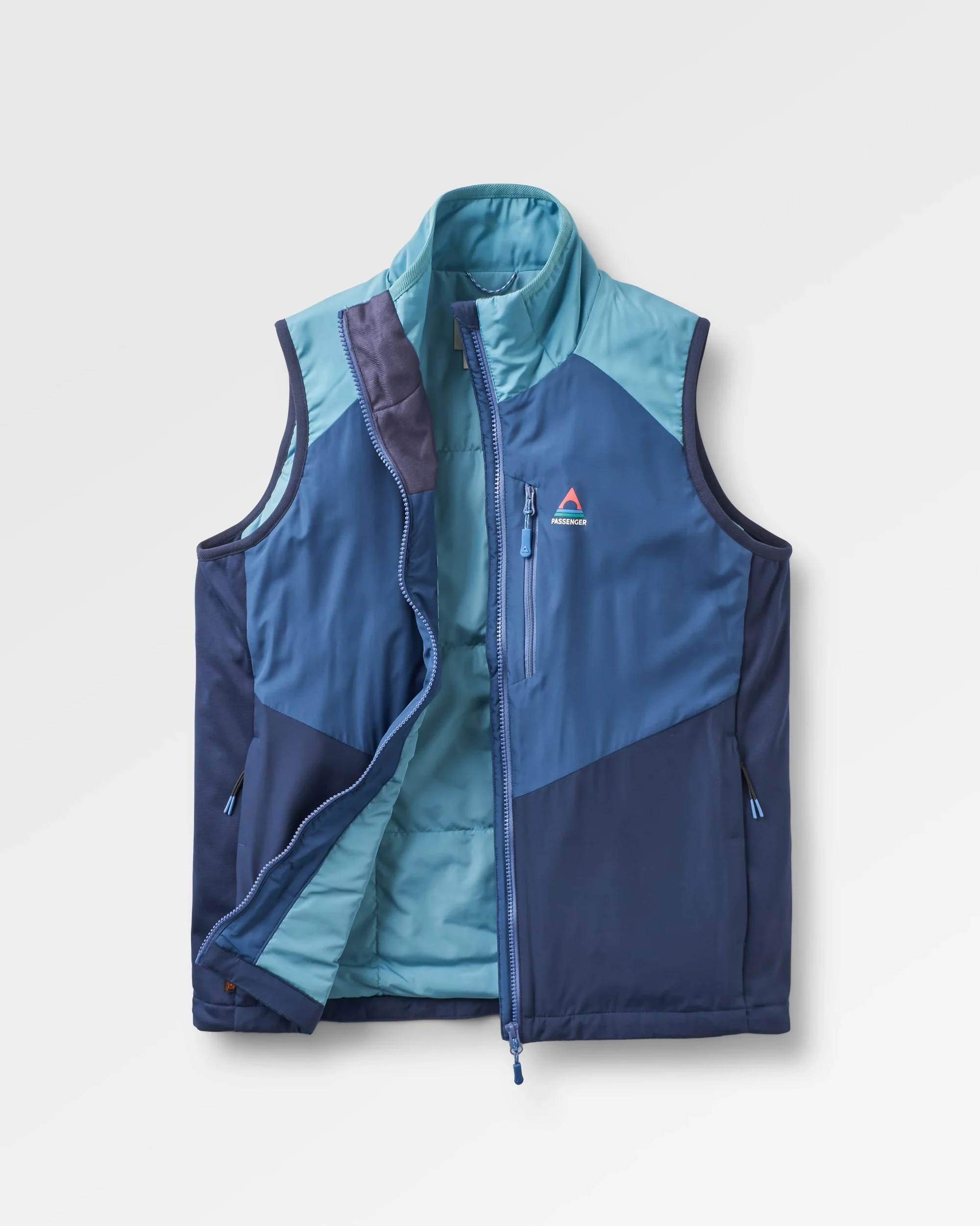 Shasta Lightweight Thermore® Insulated Gilet - Rich Navy/Dark Denim/Arctic - Image 2