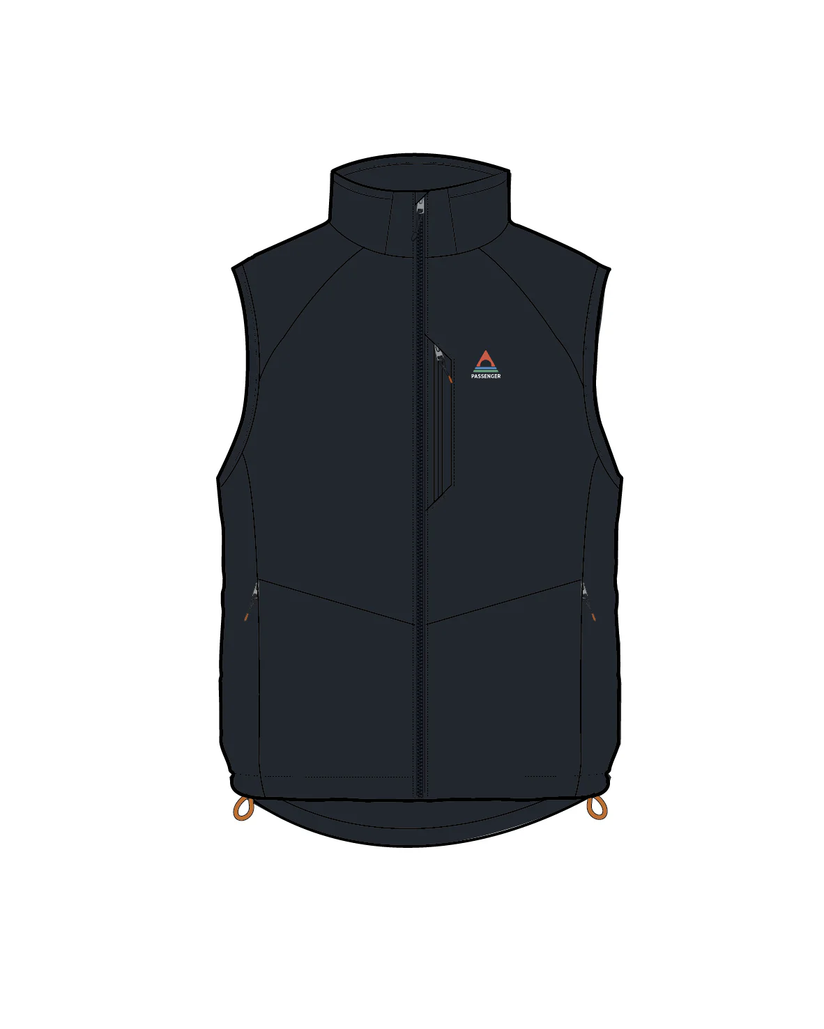 Shasta Lightweight Thermore® Insulated Gilet - Black - Image 11