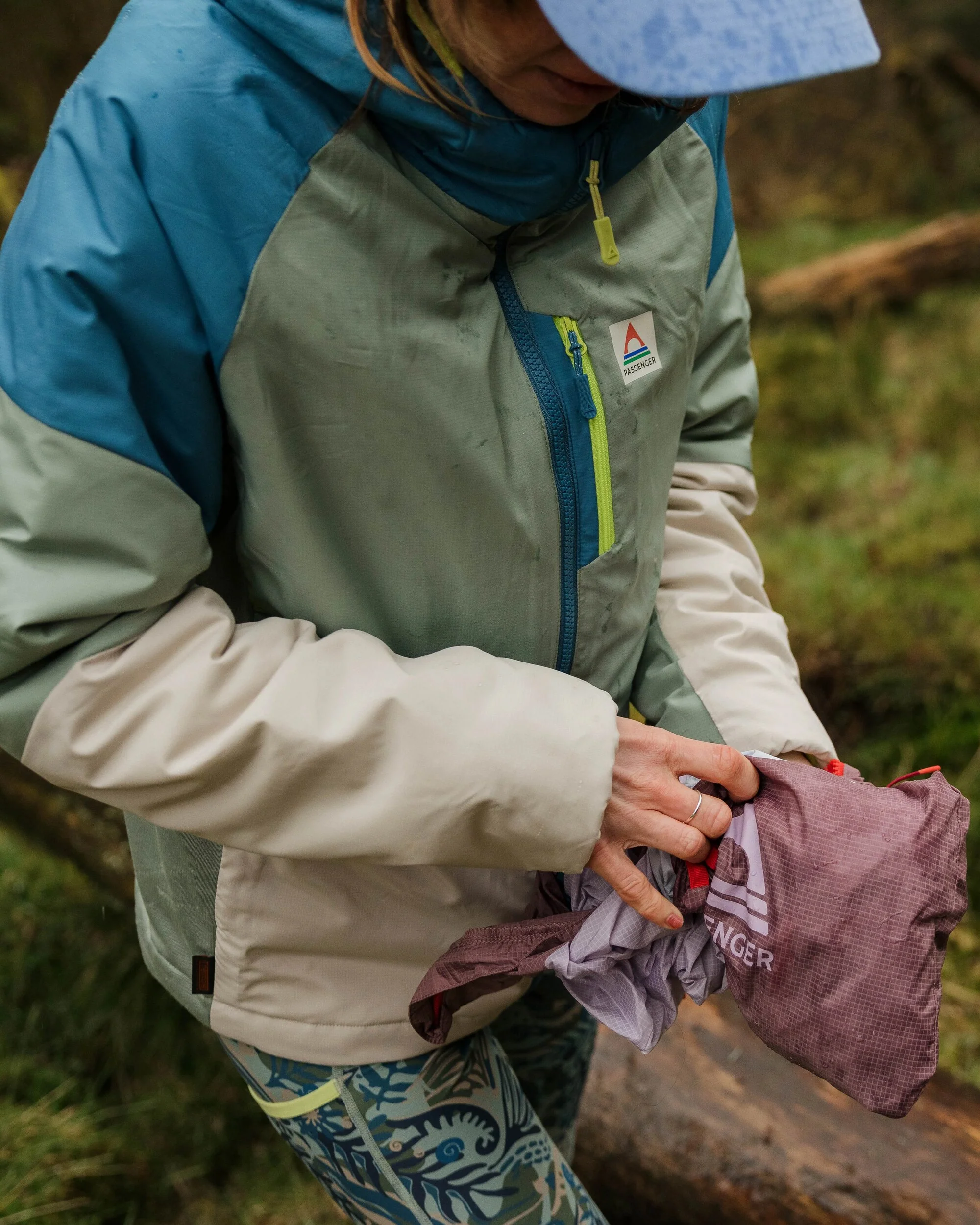 Shasta Lightweight Thermore® Insulated Jacket - Pistachio/Blue Steel - Image 7