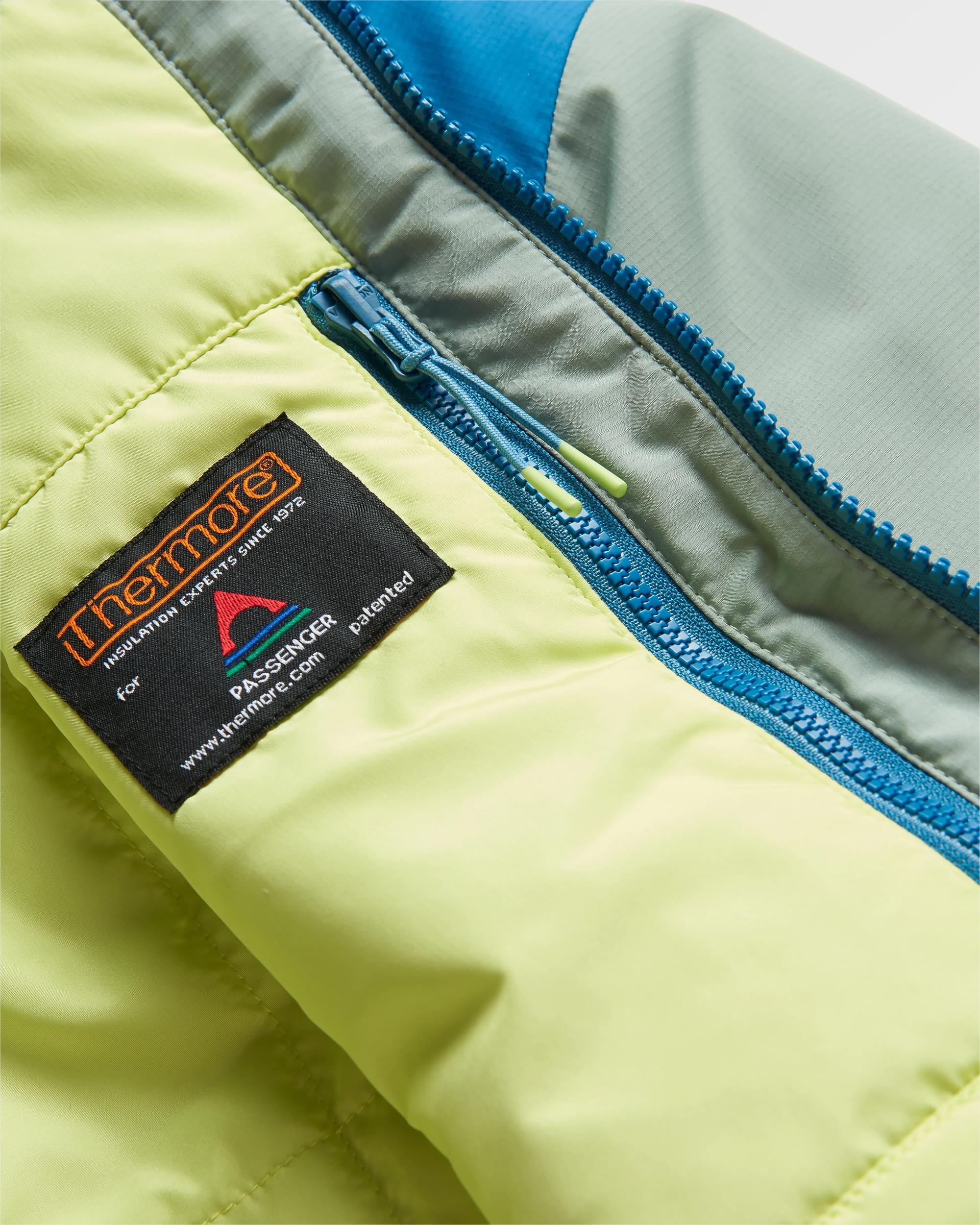Shasta Lightweight Thermore® Insulated Jacket - Pistachio/Blue Steel - Image 8