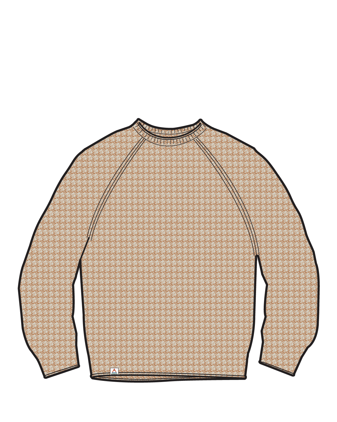 Shore Knitted Jumper - Sunset Orange - Image 10