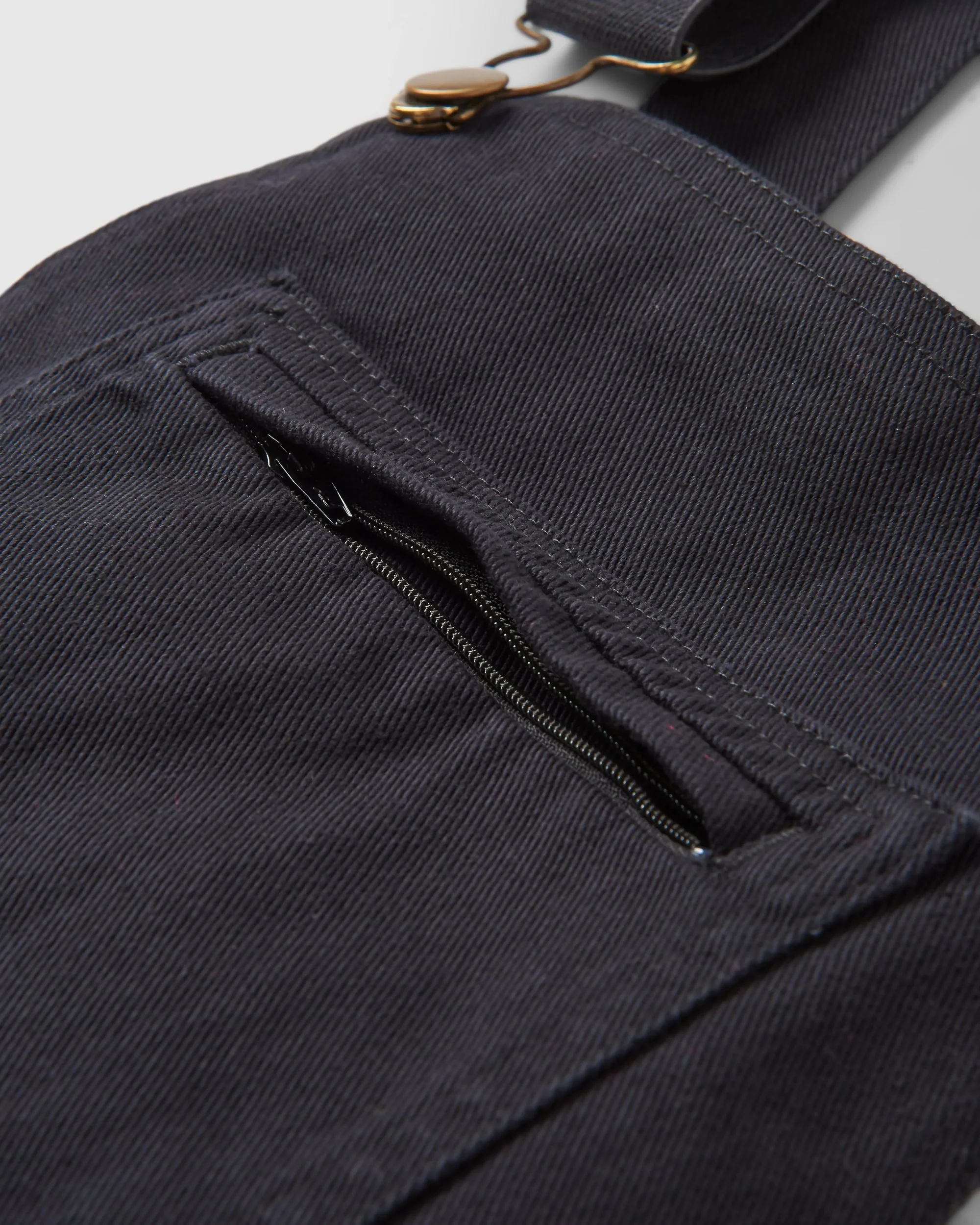 Shuffle Organic Cotton Dungarees - Black - Image 4