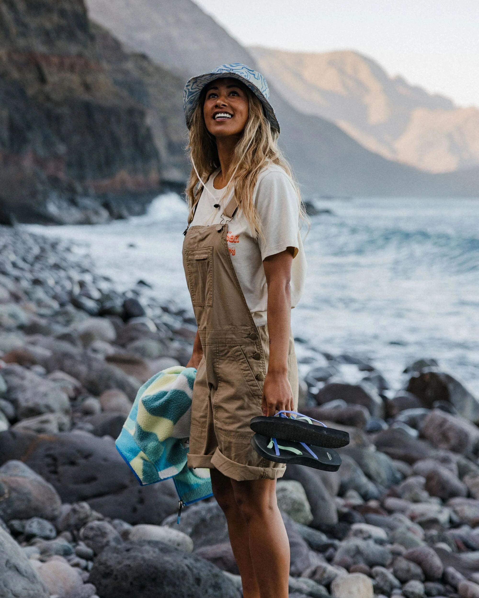 Shuffle Light Short Dungarees - Elmwood - Image 5