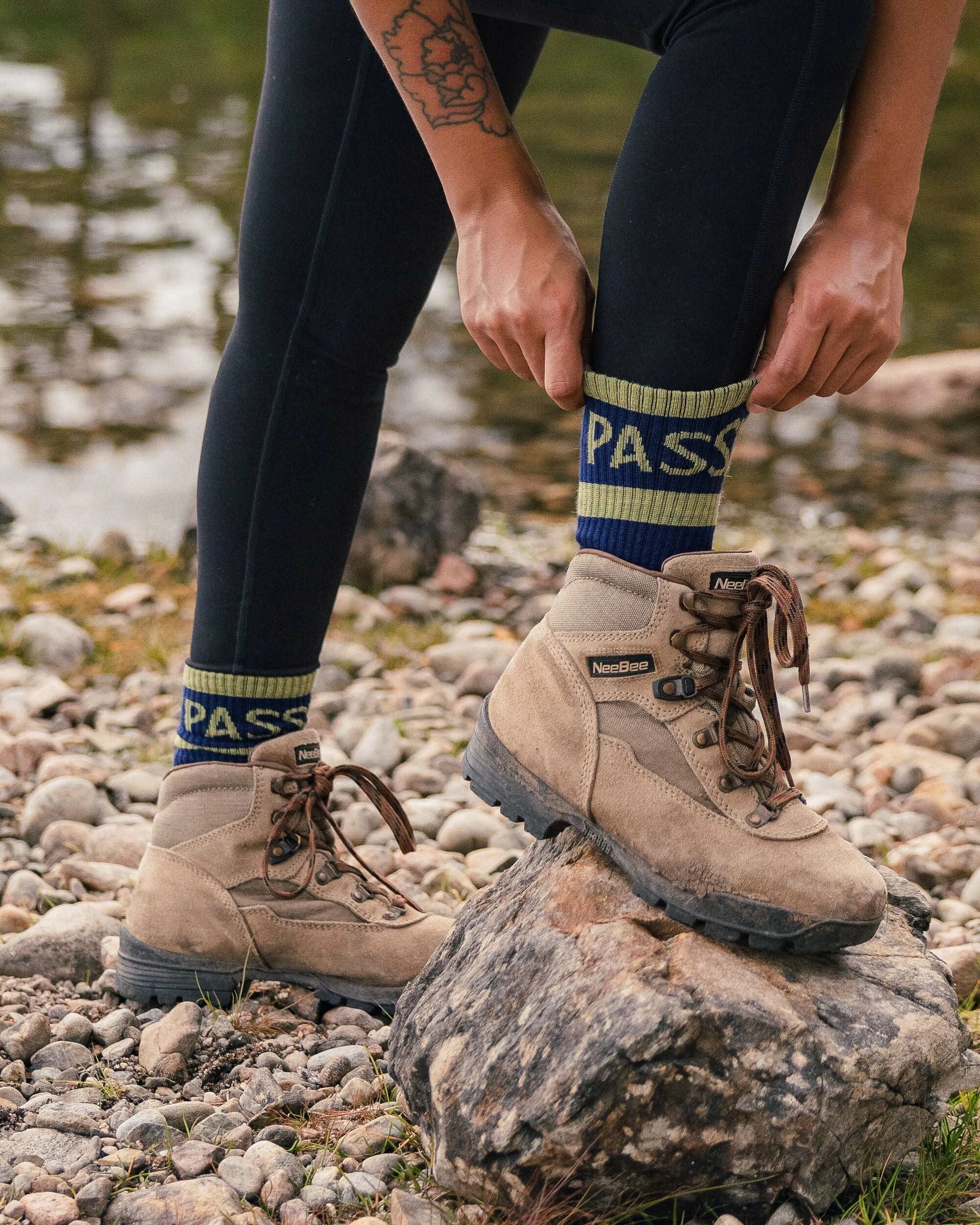 Sierra Active Socks - Tidal Blue - Image 3