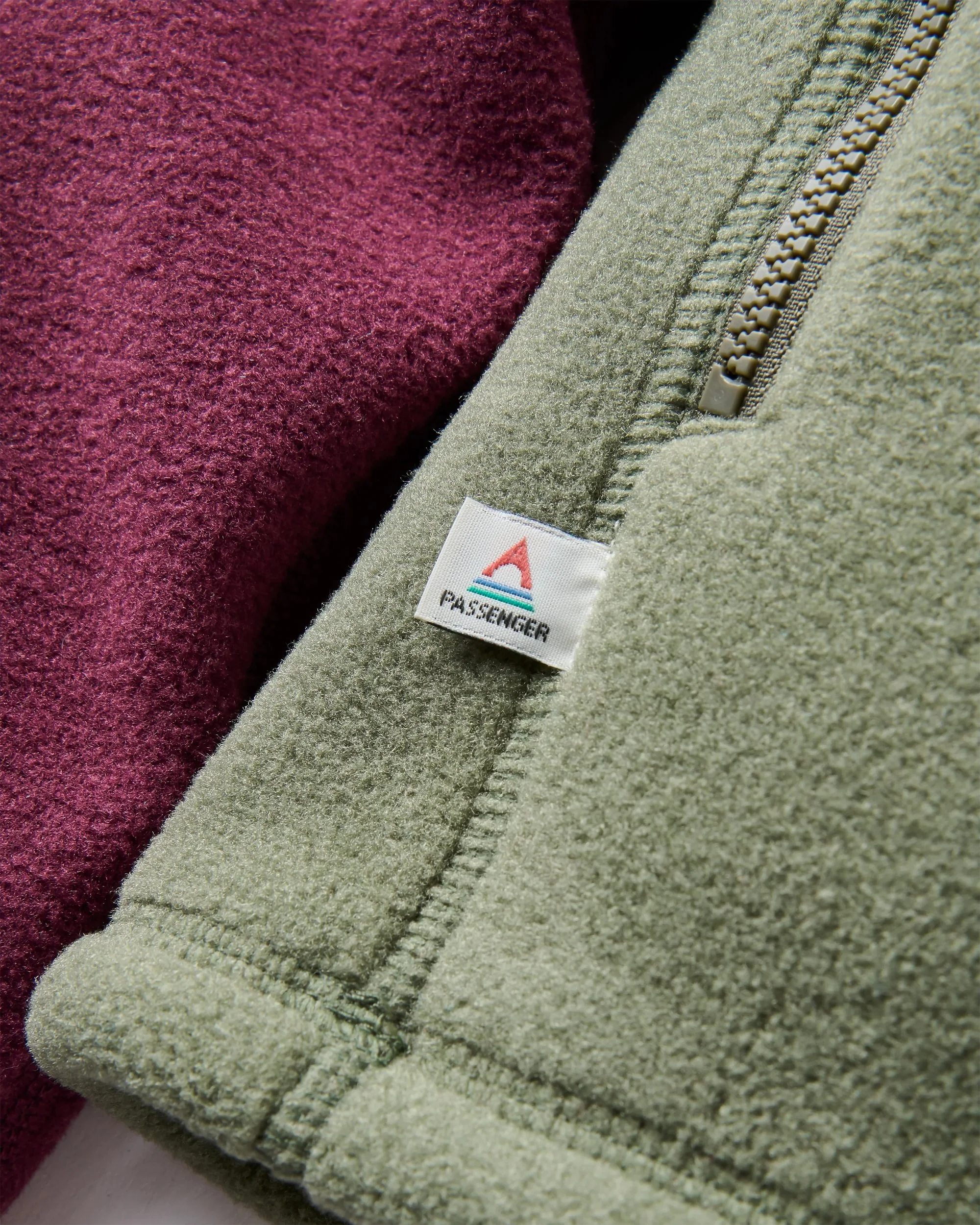 Sierrascape Women's Polartec® Fleece Hoodie - Fig/Dusty Olive - Image 7
