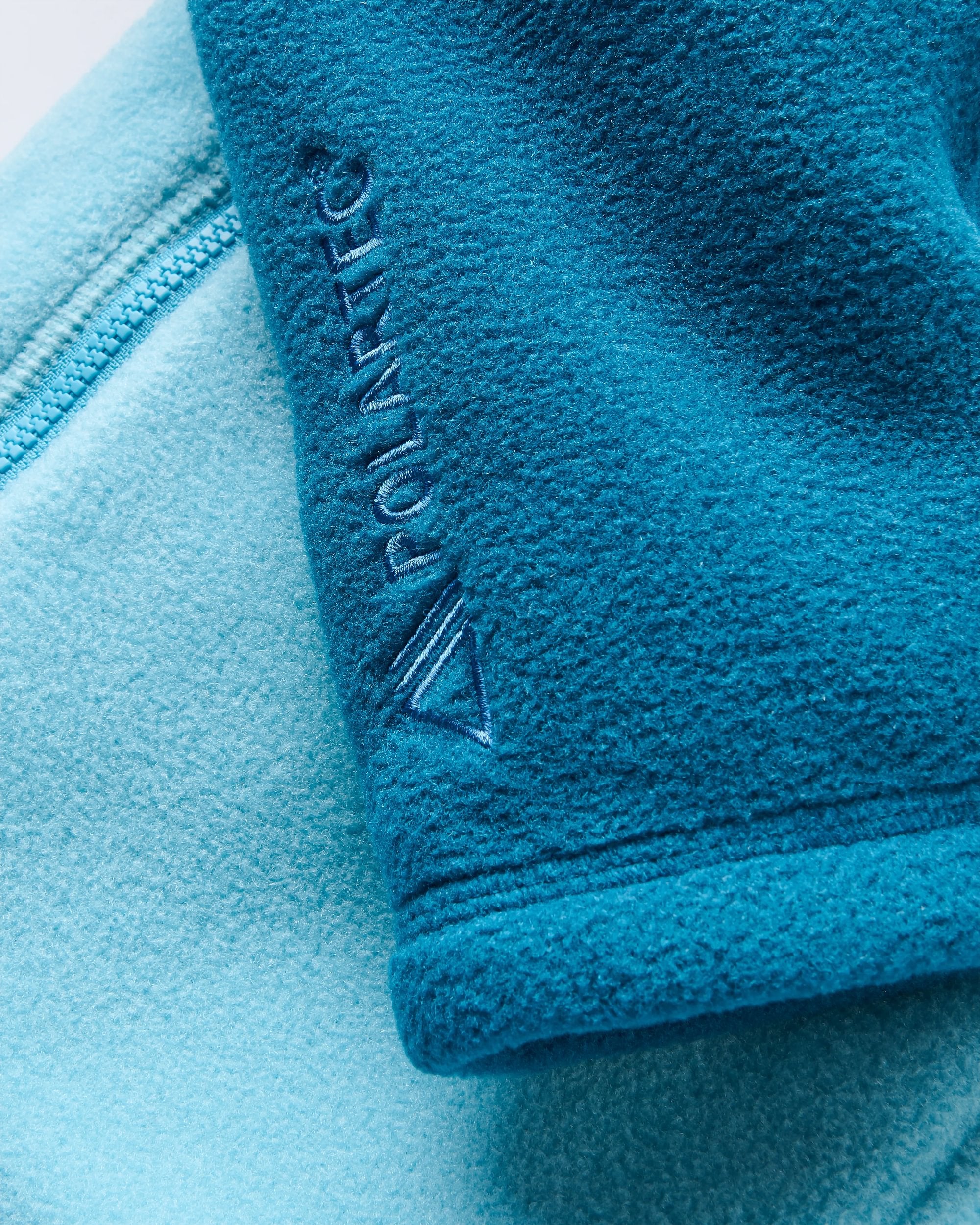 Sierrascape Women's Polartec® Fleece Hoodie - Retro Blue/Tidal Blue - Image 10