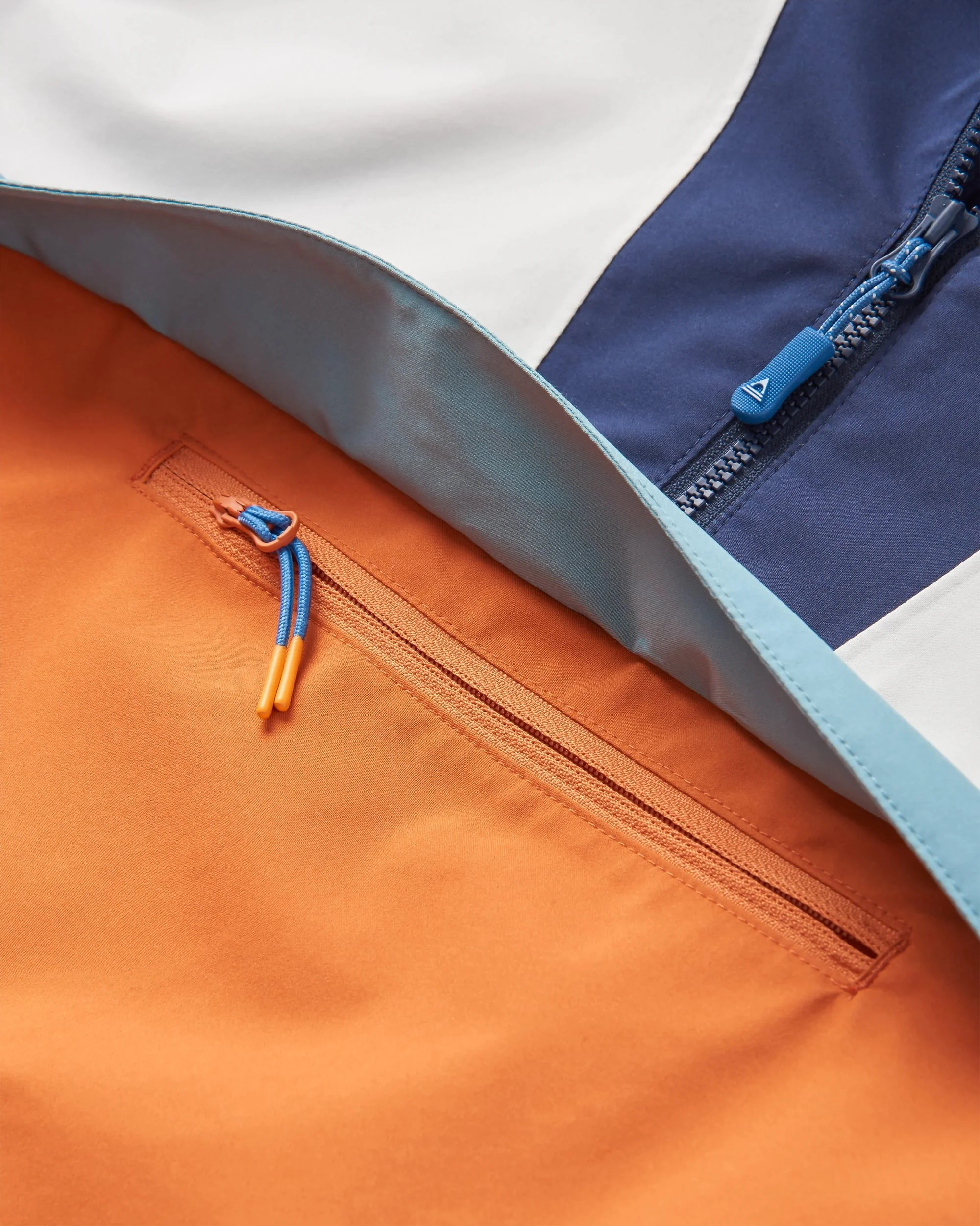 Skyline Waterproof Anorak - Burnt Orange/Birch - Image 9