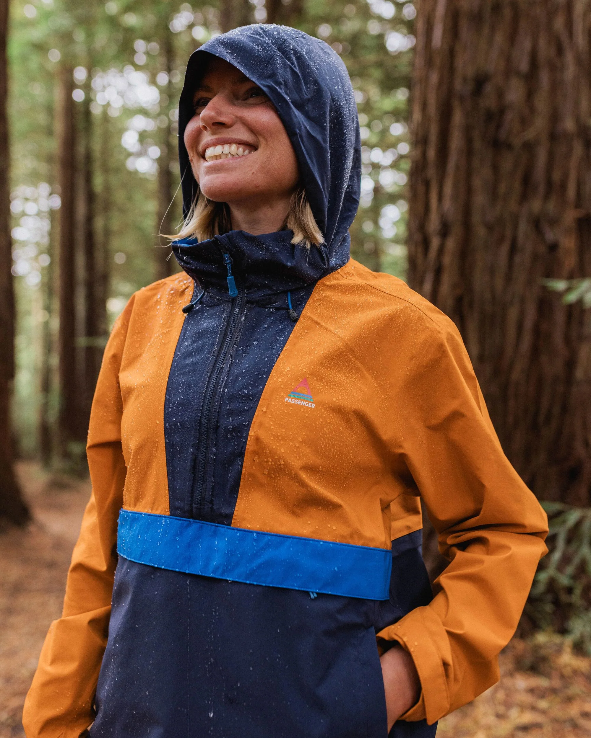 Skyline Waterproof Anorak - Sunrise Orange - Image 3