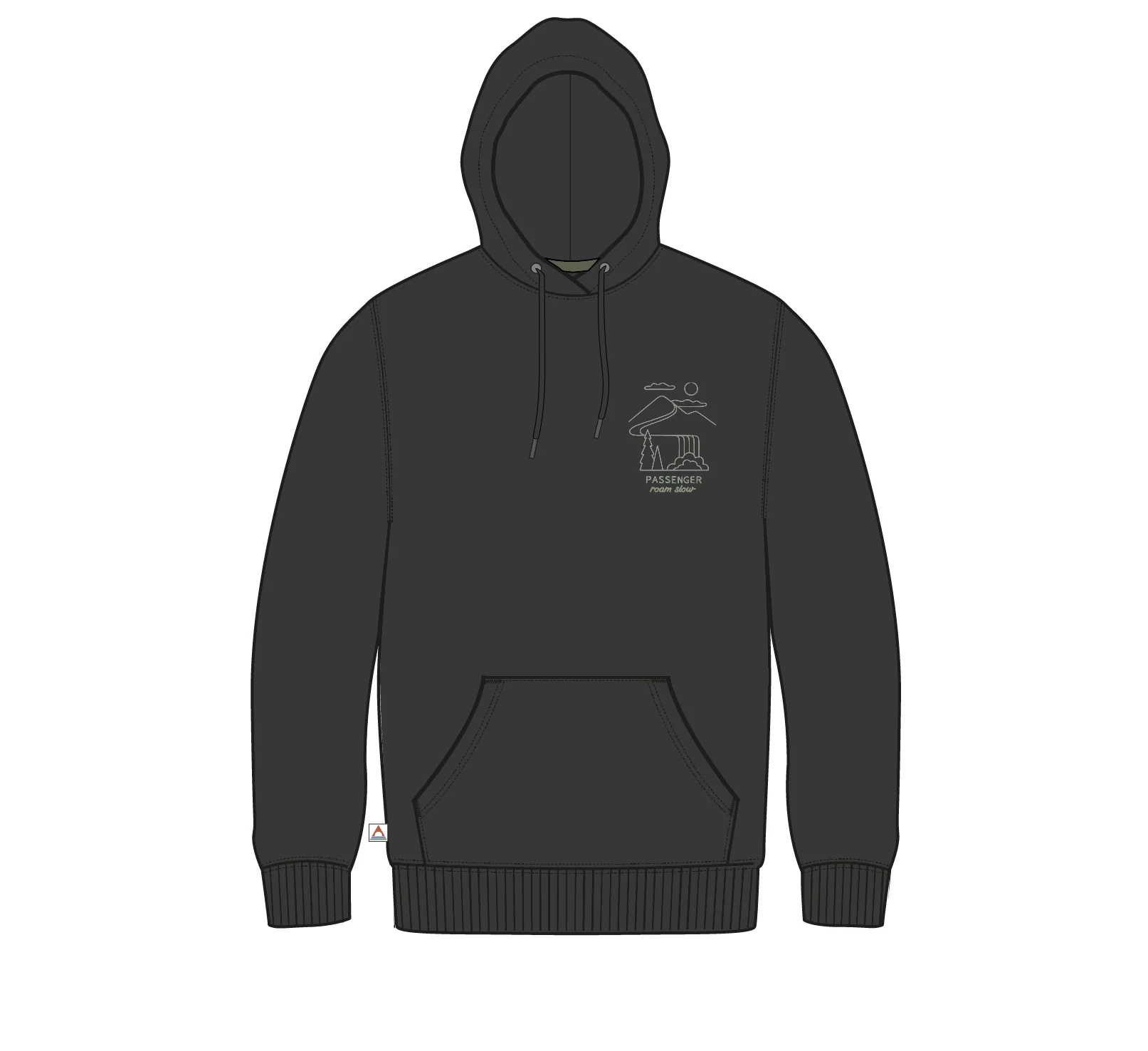 Slow Escape Hoodie - Black - Image 7