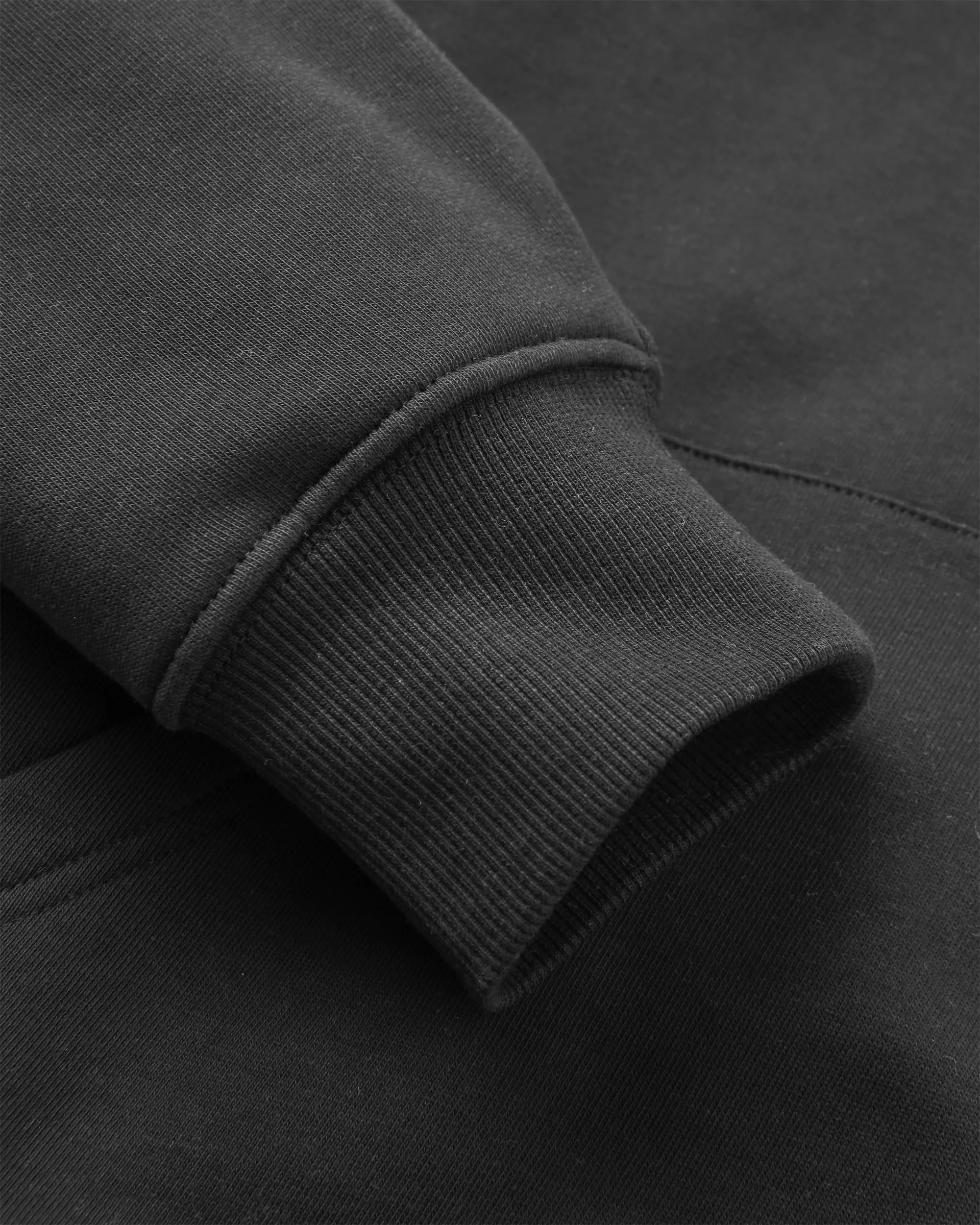 Snapshot Organic Cotton Relaxed Fit Hoodie - Black - Image 7
