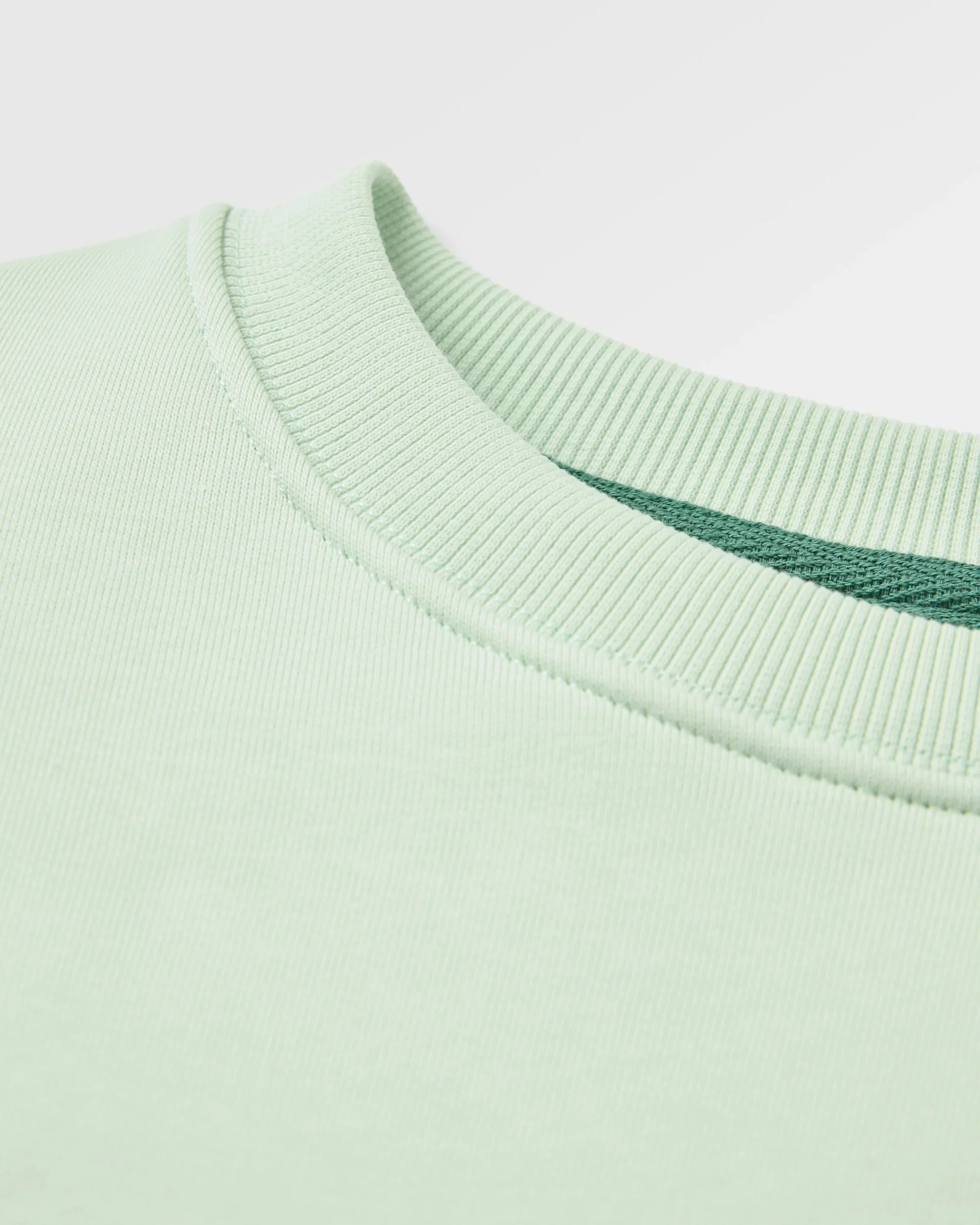 Snapshot Organic Cotton Relaxed Fit Sweatshirt - Spearmint - Image 3