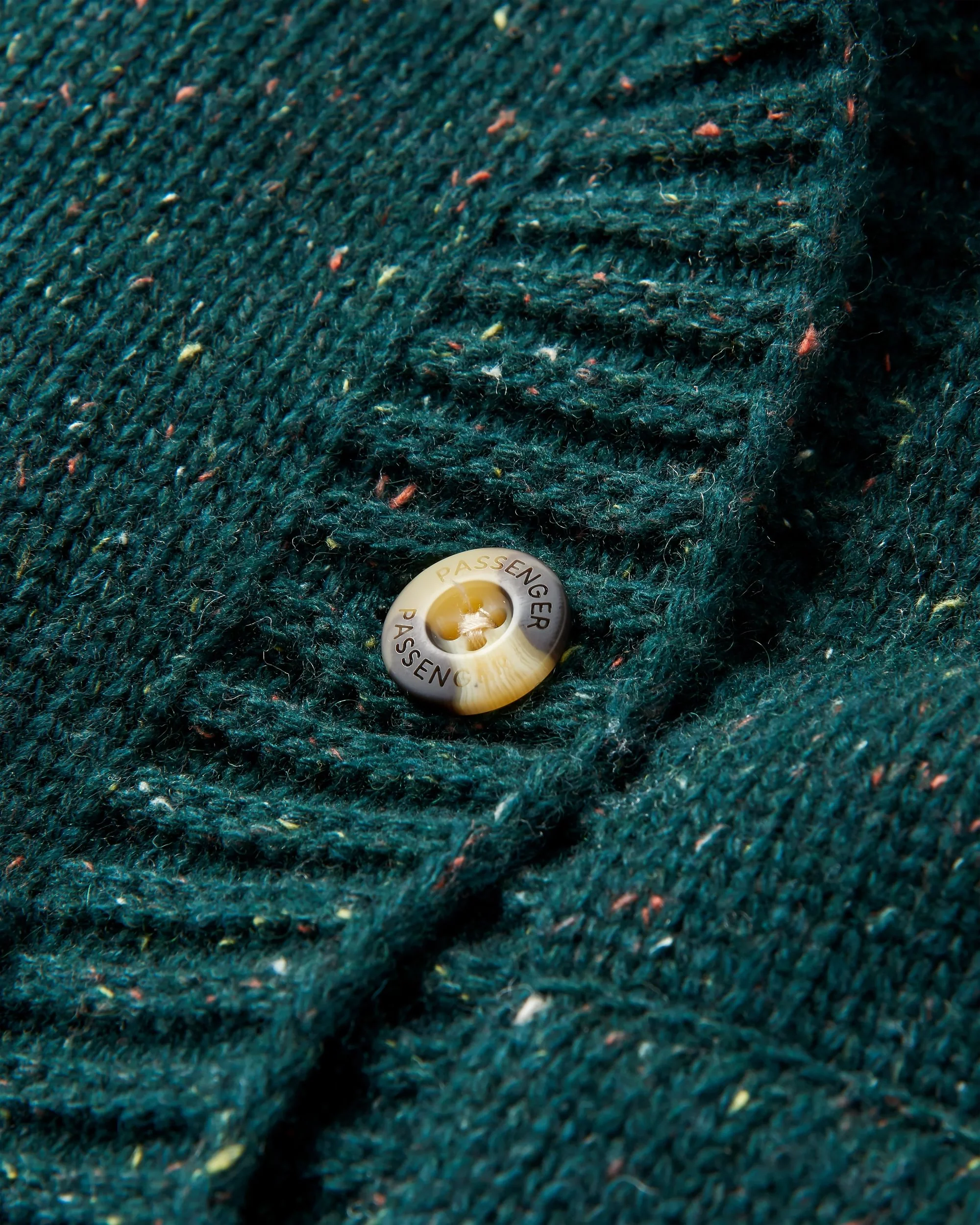 Snoozle Knitted Hooded Cardigan - Rain Forest - Image 4