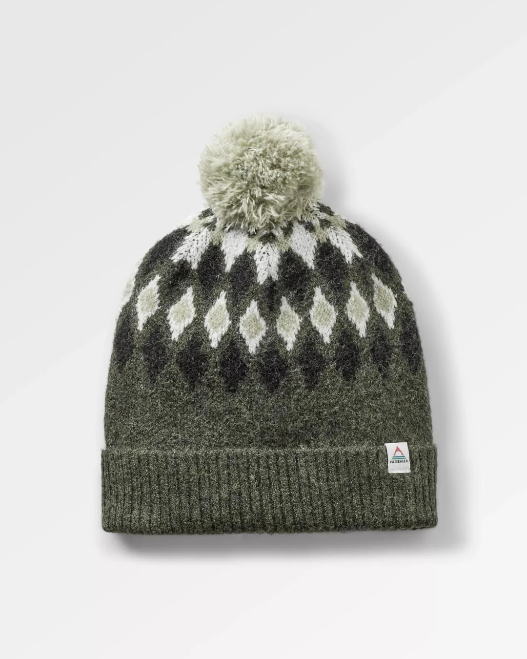 Snowdrop Bobble Hat - Khaki - Image 5