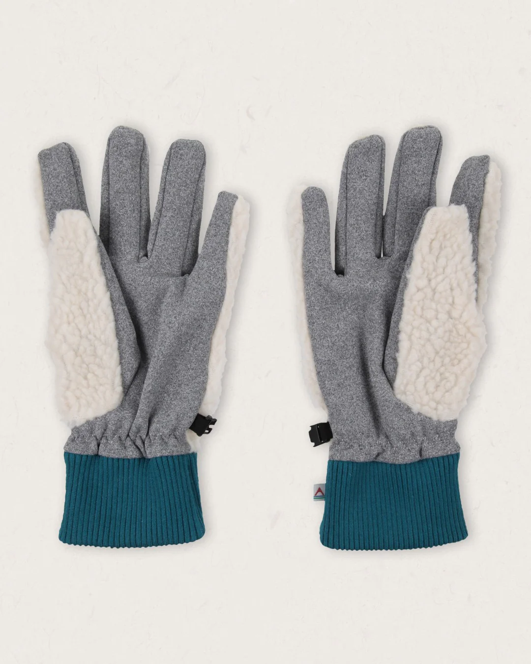 Snowfall Sherpa Gloves - Warm Ivory - Image 3