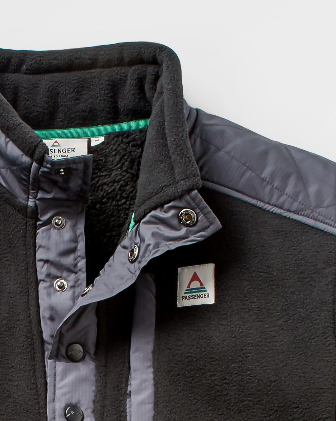 Solace Sherpa-Lined Polar Fleece - Black - Image 6