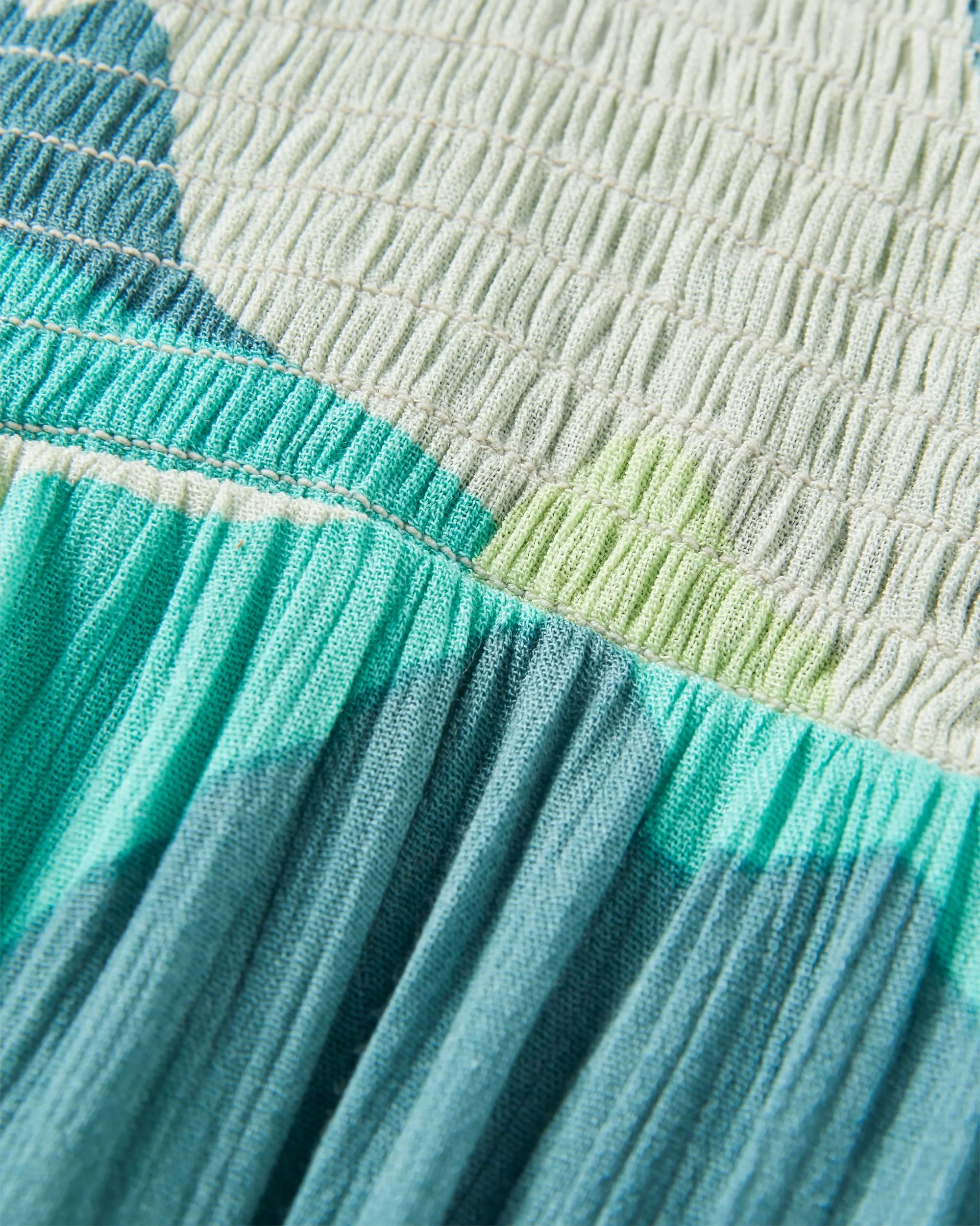 Soleis Woven Maxi Dress - Vista Patchwork Aqua - Image 7