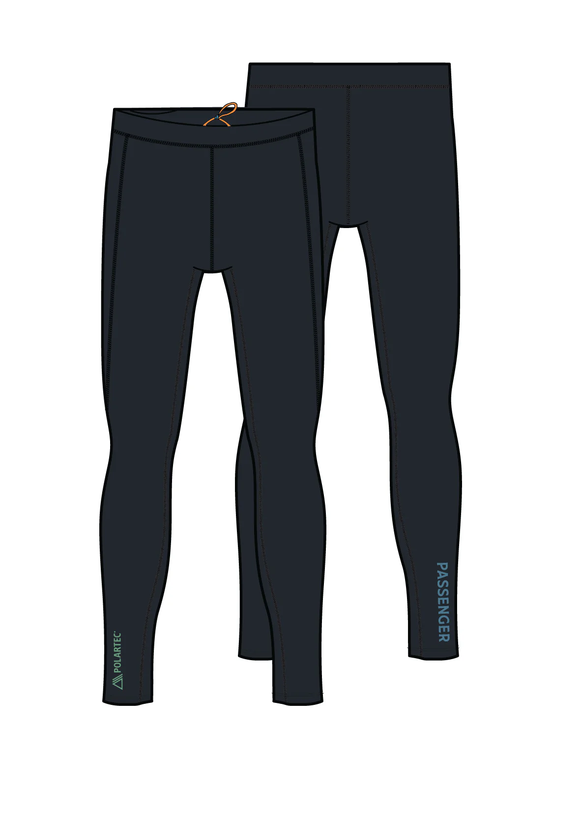 Solitude Polartec® Legging - Black - Image 10