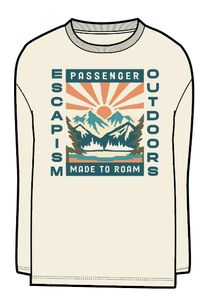 Solitude Oversized LS T-Shirt - Birch - Image 10